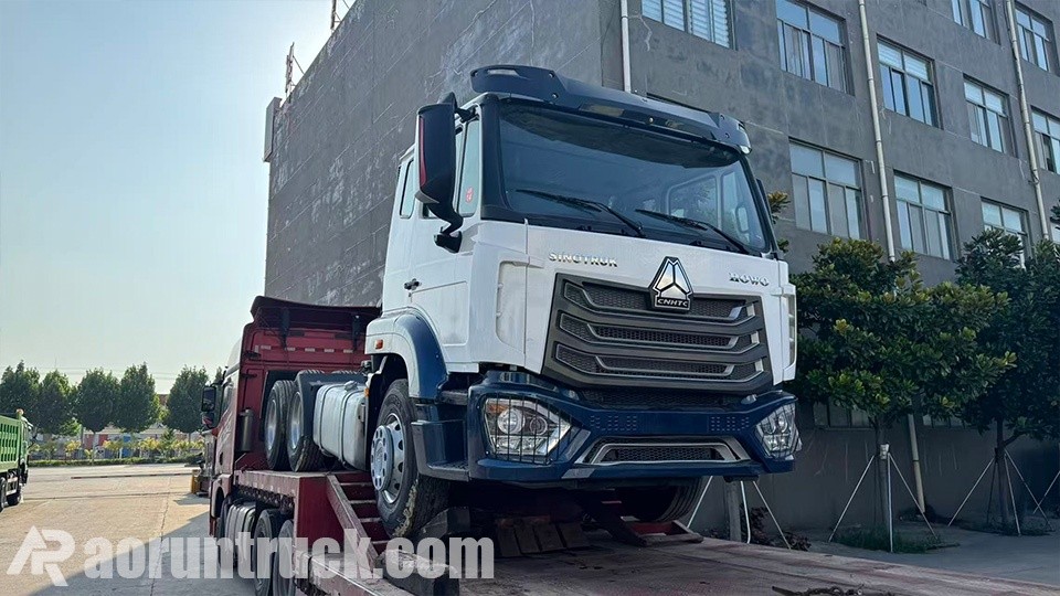 Refurbished Sinotruk HOWO NX 6x4 Tractor Trucks Dispatched to Madagascar