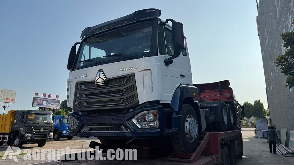 Refurbished Sinotruk HOWO NX 6x4 Tractor Trucks Dispatched to Madagascar