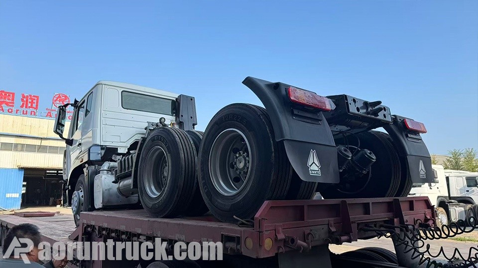 Refurbished Sinotruk HOWO NX 6x4 Tractor Trucks Dispatched to Madagascar