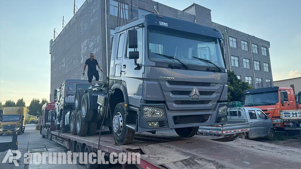 HOHAN 6x4 Tractor Trucks Exported to Dakar, Senegal HOHAN 6x4 Tractor Trucks Exported to Dakar, Senegal