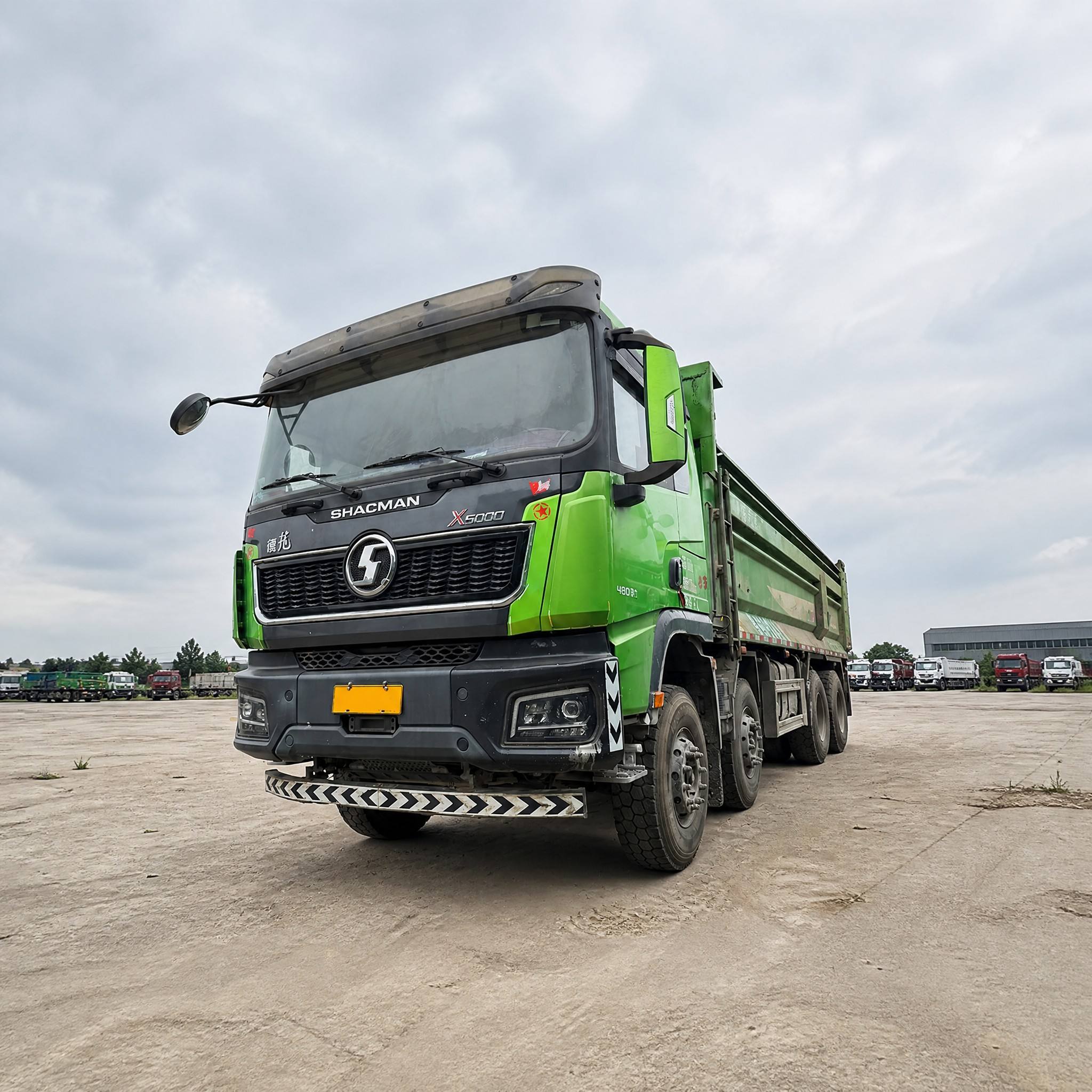 China VI SHACMAN X5000 8x4 Heavy-Duty Dump Truck