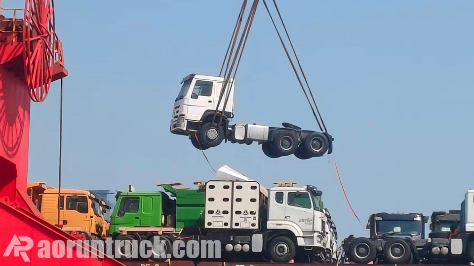 rwanda howo truck tractor