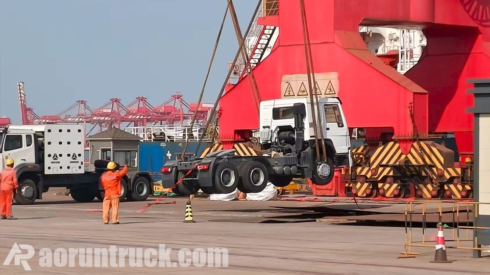 rwanda howo truck tractor head