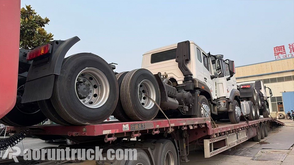 3 tractor-trailers senegal china