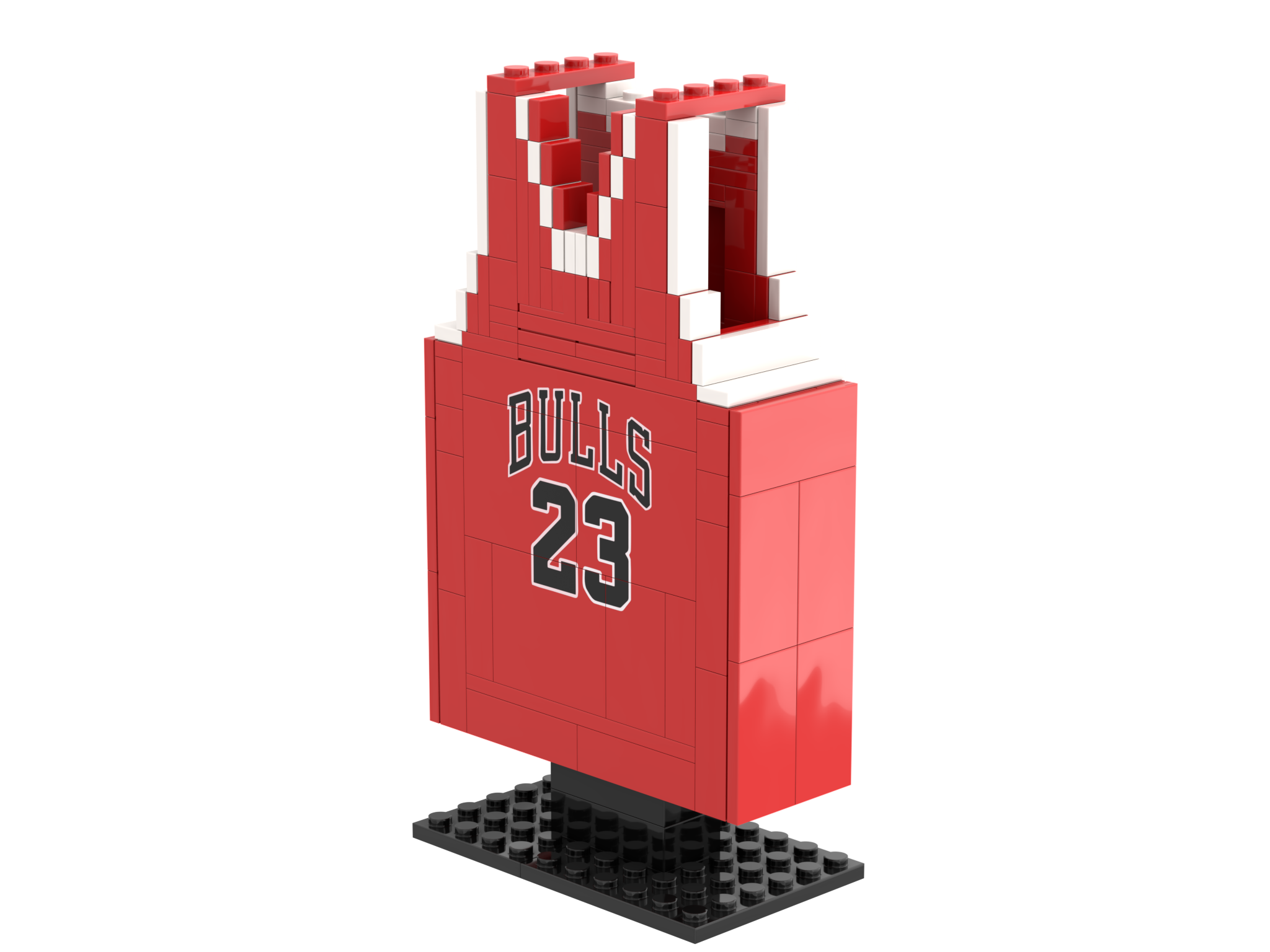 Custom Sports Jersey Building Block Set – Personalized Team Brick Model