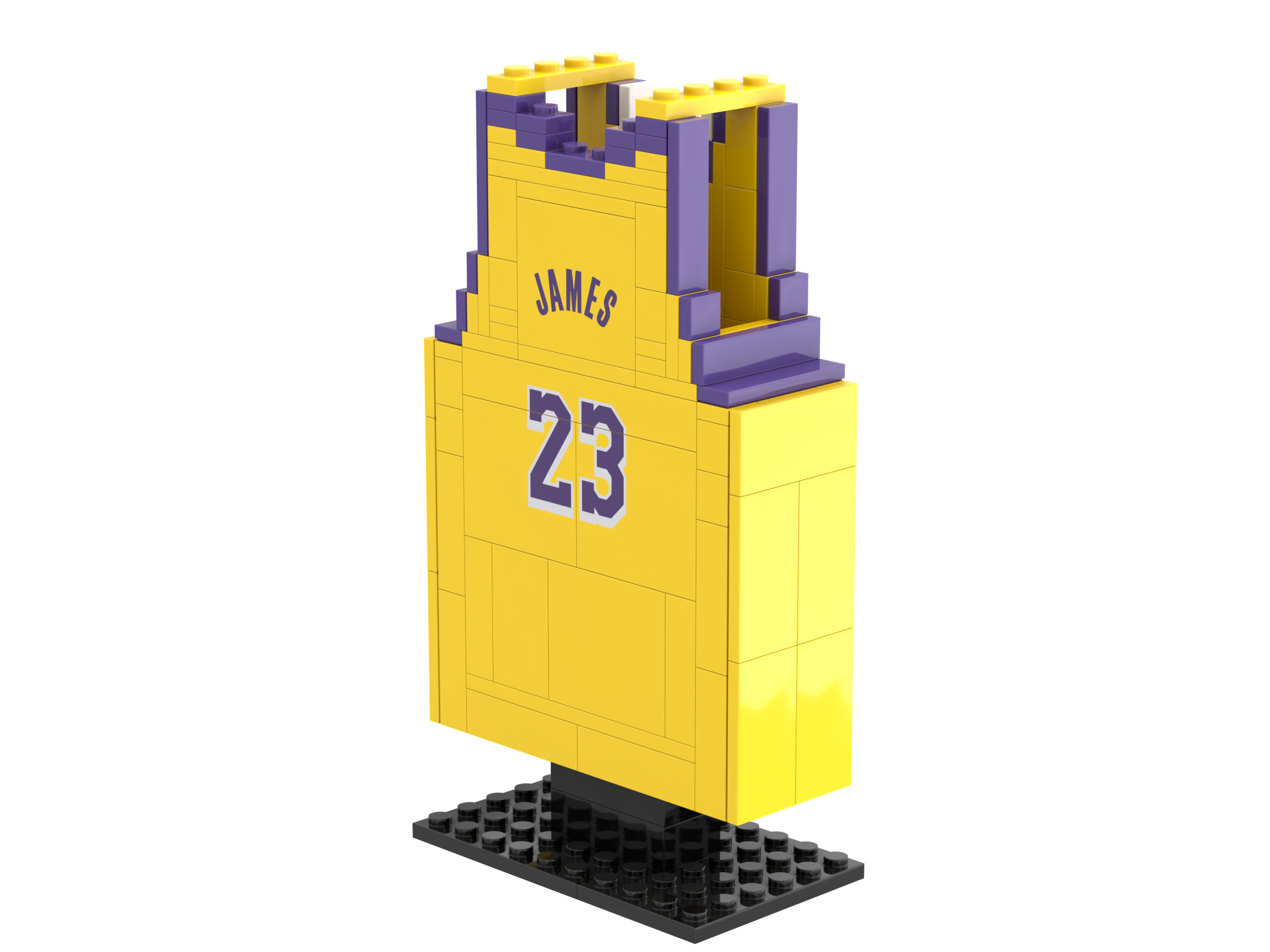 Custom Sports Jersey Building Block Set – Personalized Team Brick Model