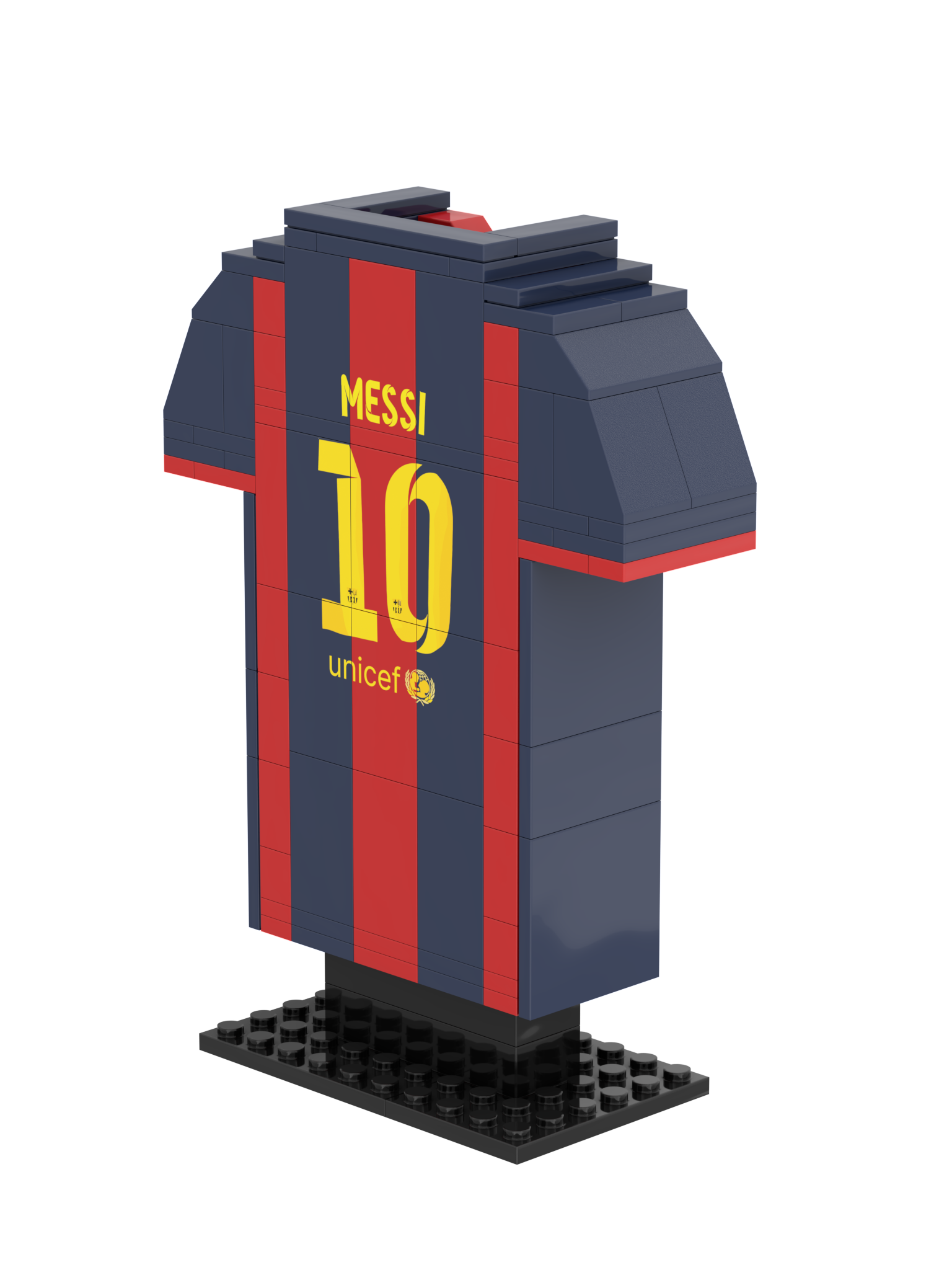 Custom Sports Jersey Building Block Set – Personalized Team Brick Model