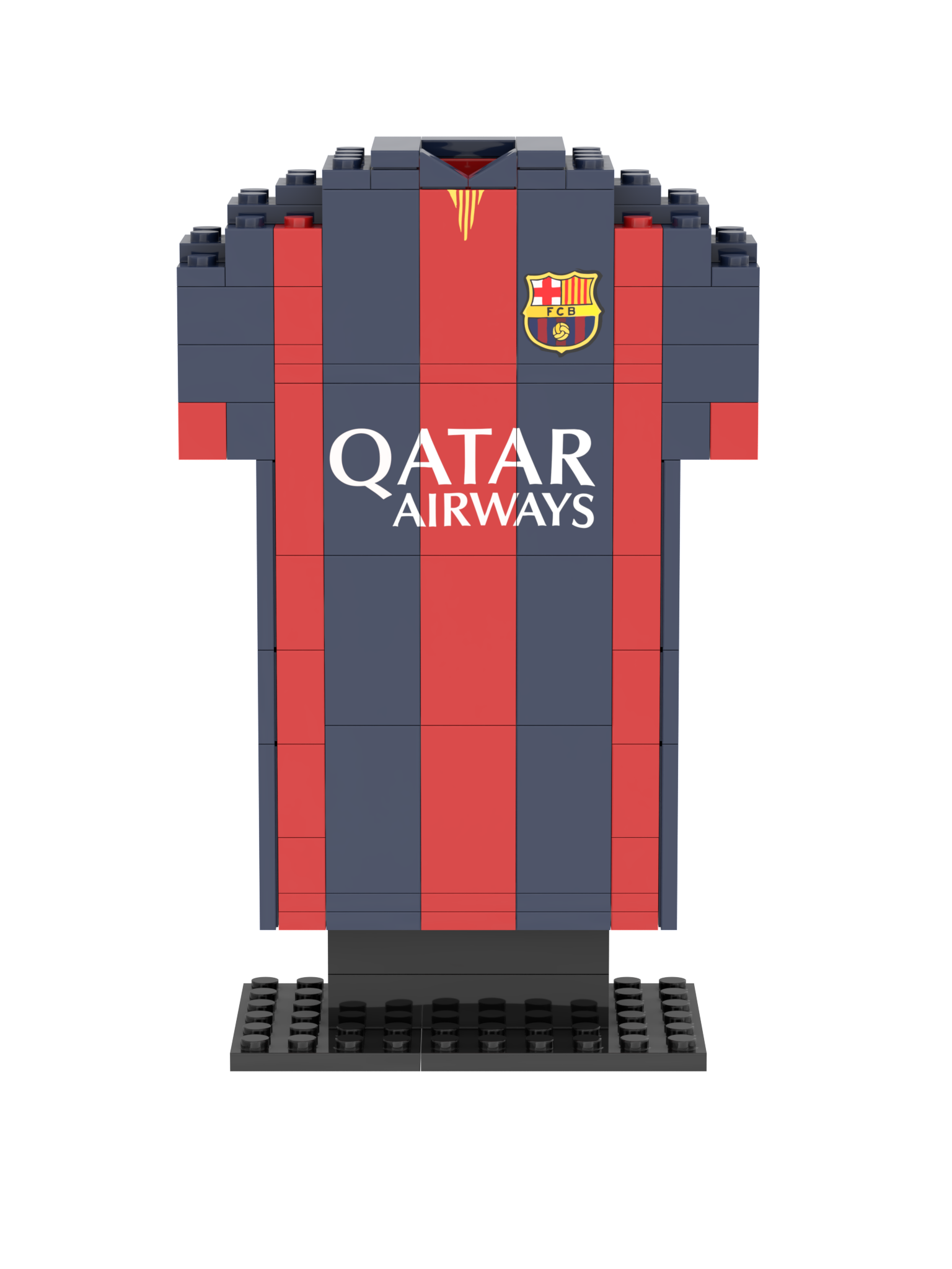 Newly designed 3D jigsaw puzzle DIY brick set, team model, football uniform, building block model, plastic ABS toy gift
