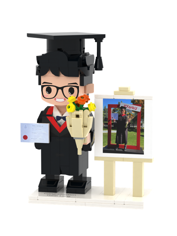 Drop the delivery custom photo building block brick mini character building block 3d model toy as a creative gift building block set