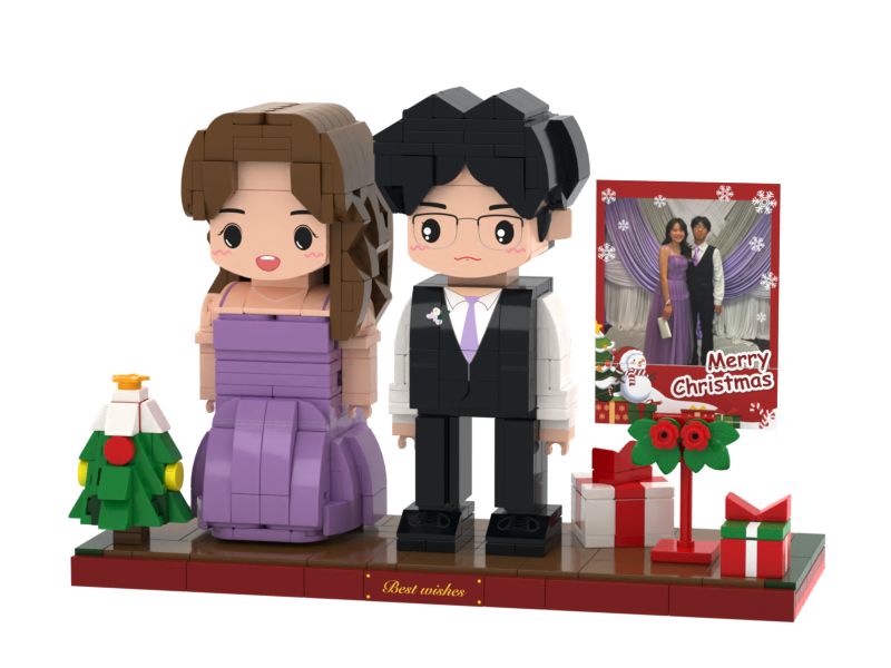 Drop the delivery custom photo building block brick mini character building block 3d model toy as a creative gift building block set