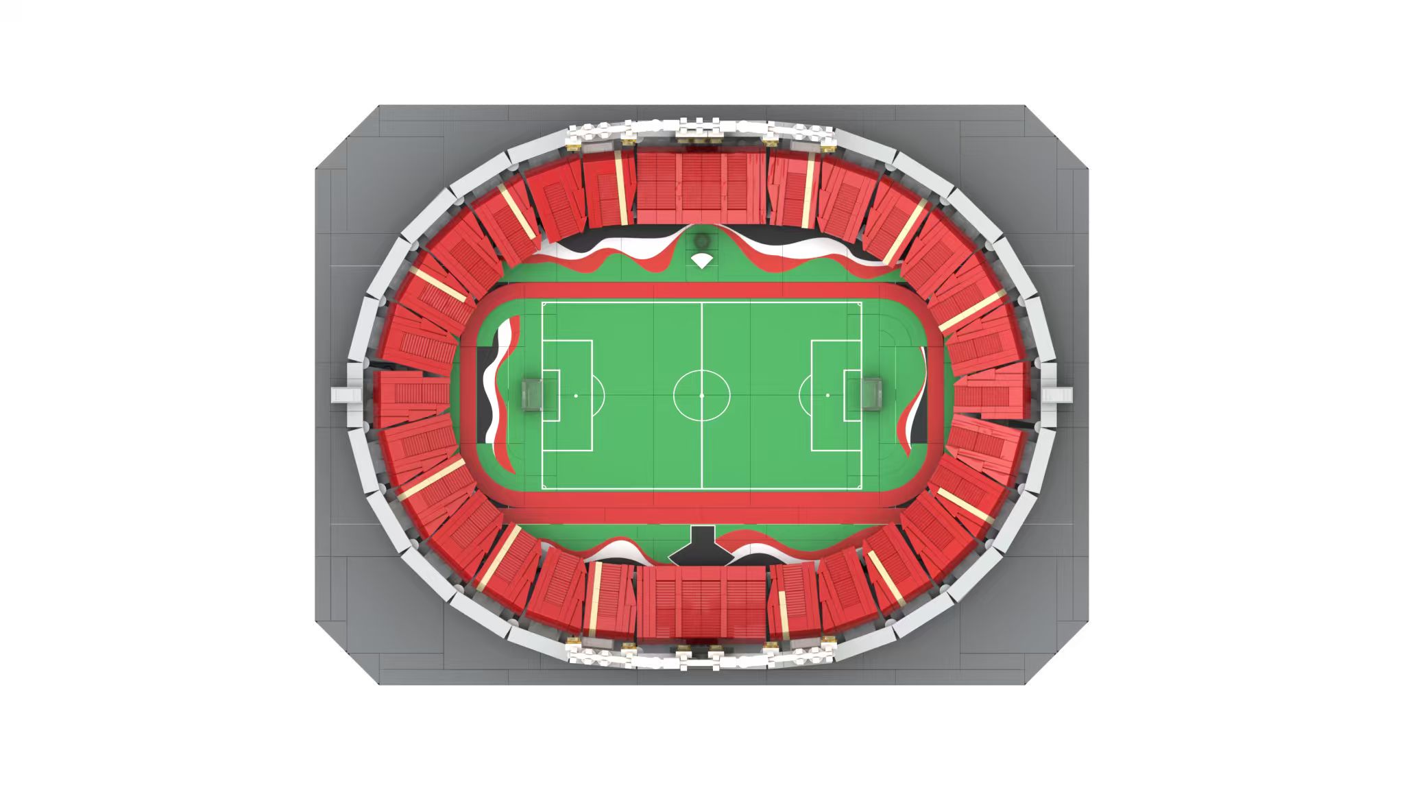 Morumbi Stadium Custom Building Block Set | Football Stadium Collectible Model & Sports Merchandis