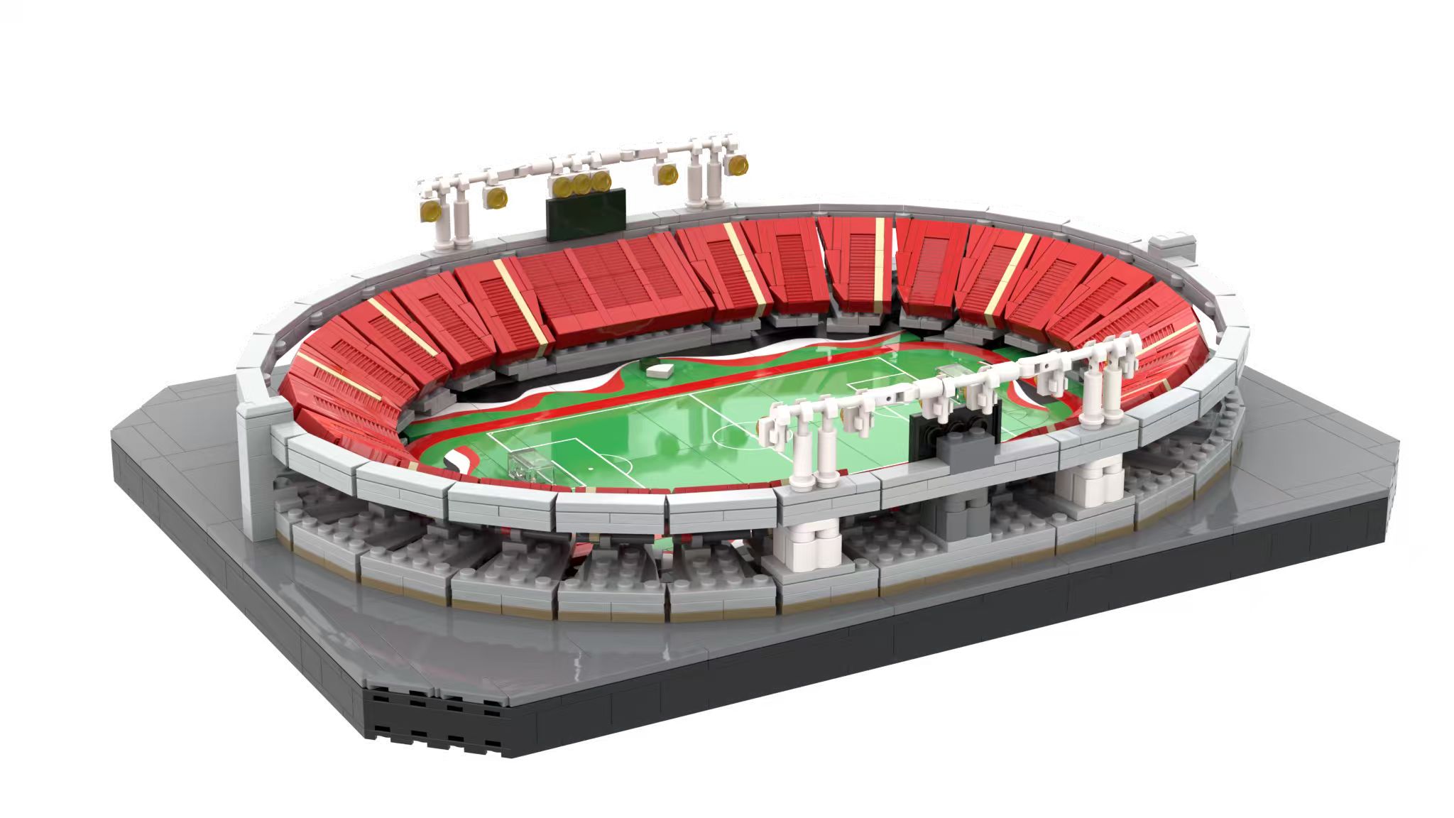 Morumbi Stadium Custom Building Block Set | Football Stadium Collectible Model & Sports Merchandis