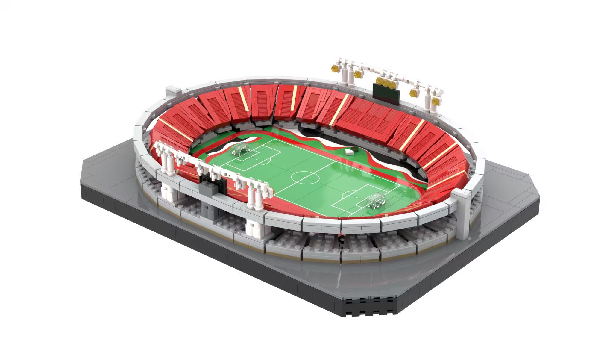 Morumbi Stadium Custom Building Block Set | Football Stadium Collectible Model & Sports Merchandis