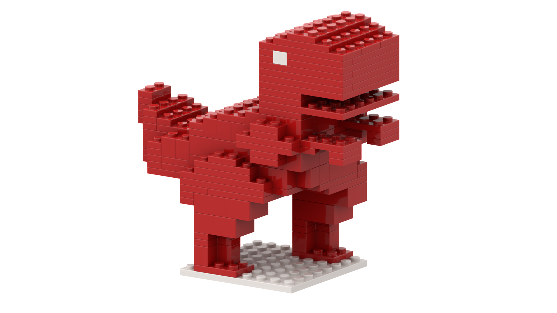Factory Mini Building Block Customizable in Various Colors Action Dinosaur Small Collectible Cartoon Anime Brick Model Toys