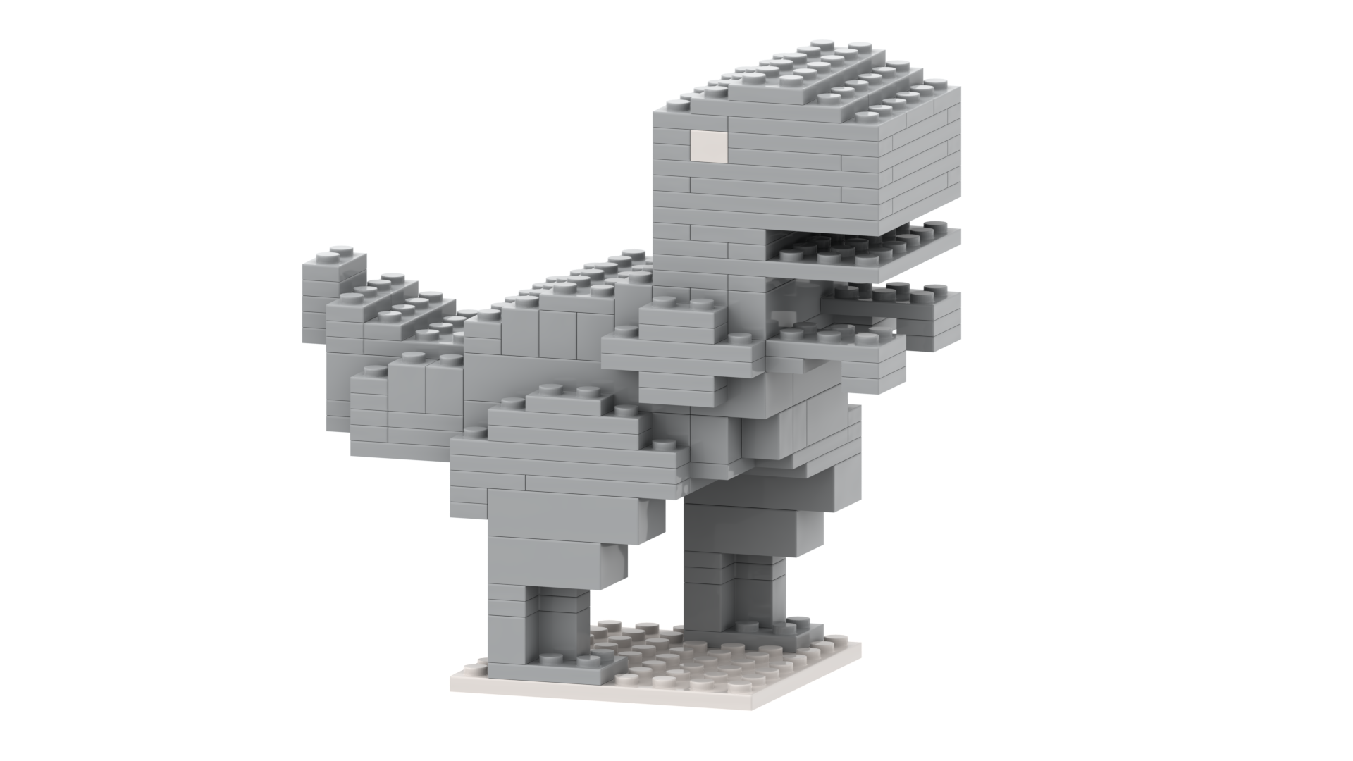 Factory Mini Building Block Customizable in Various Colors Action Dinosaur Small Collectible Cartoon Anime Brick Model Toys