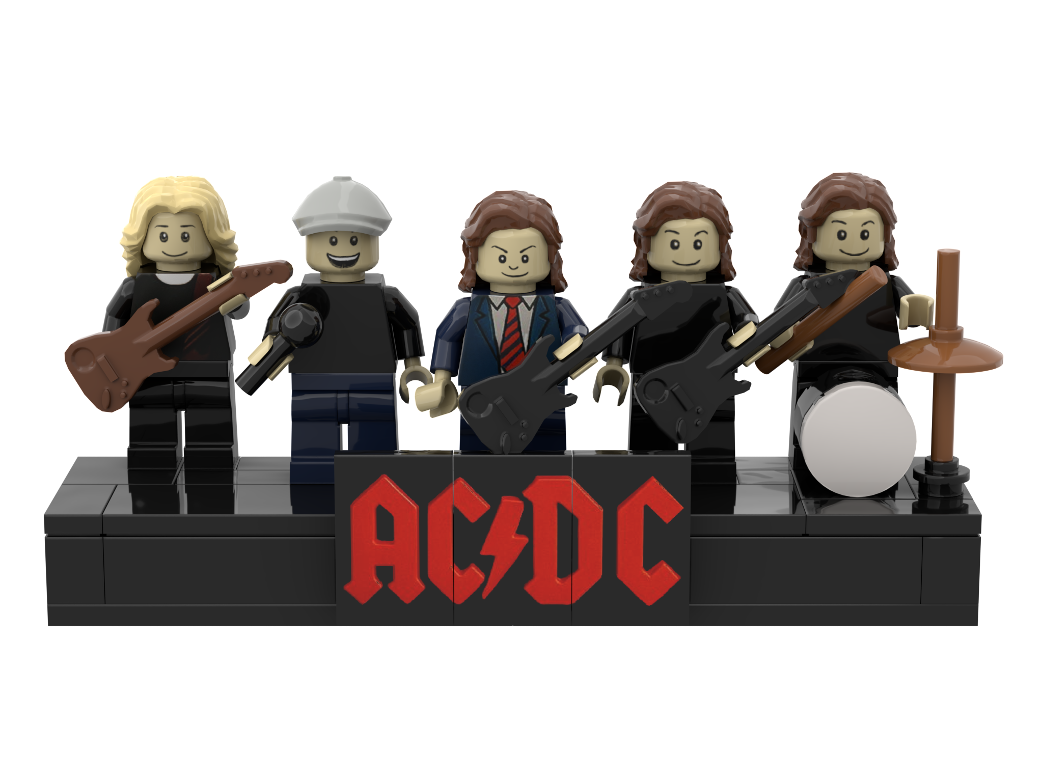 Wholesale Professional Miniature Building Block Action Figure Plastic Promotional Toys Cartoon Style Portable Digital Printed