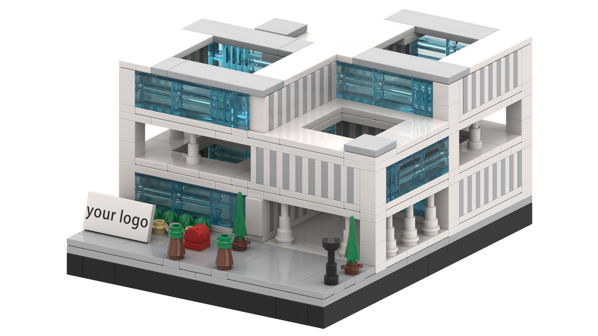 Custom Corporate Office Building Block Set – A Unique Building Block Gift for Brand Promotion