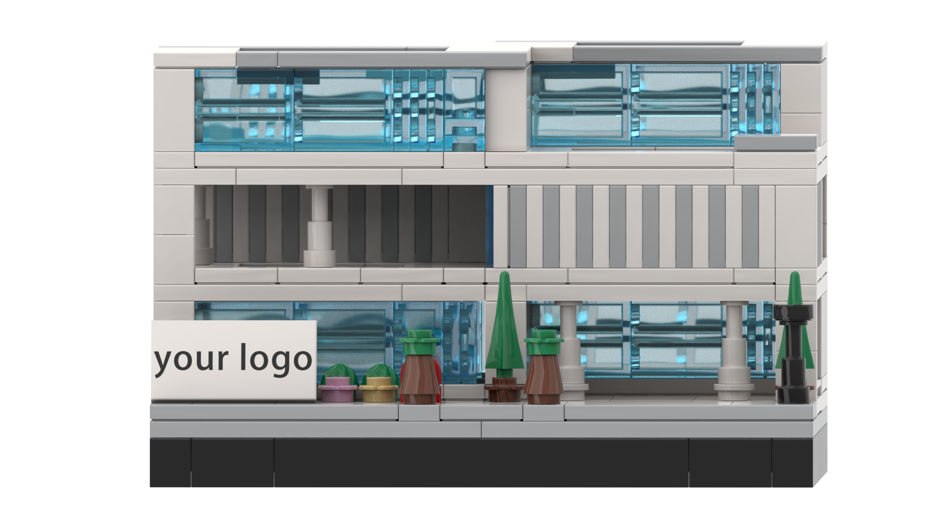 Custom Corporate Office Building Block Set – A Unique Building Block Gift for Brand Promotion