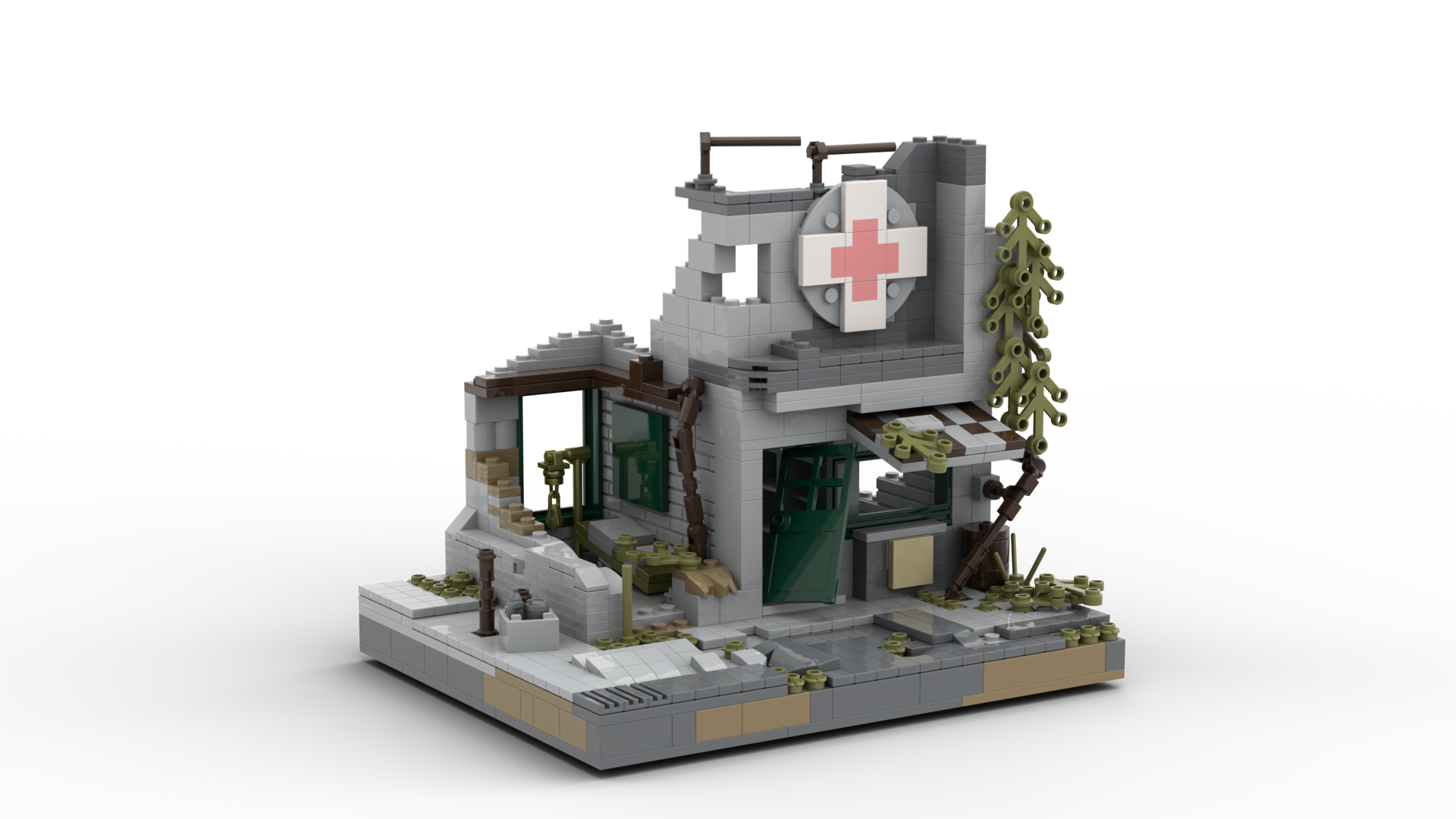 Chernobyl Atmosphere Series: Post-Apocalyptic Diorama Building Set