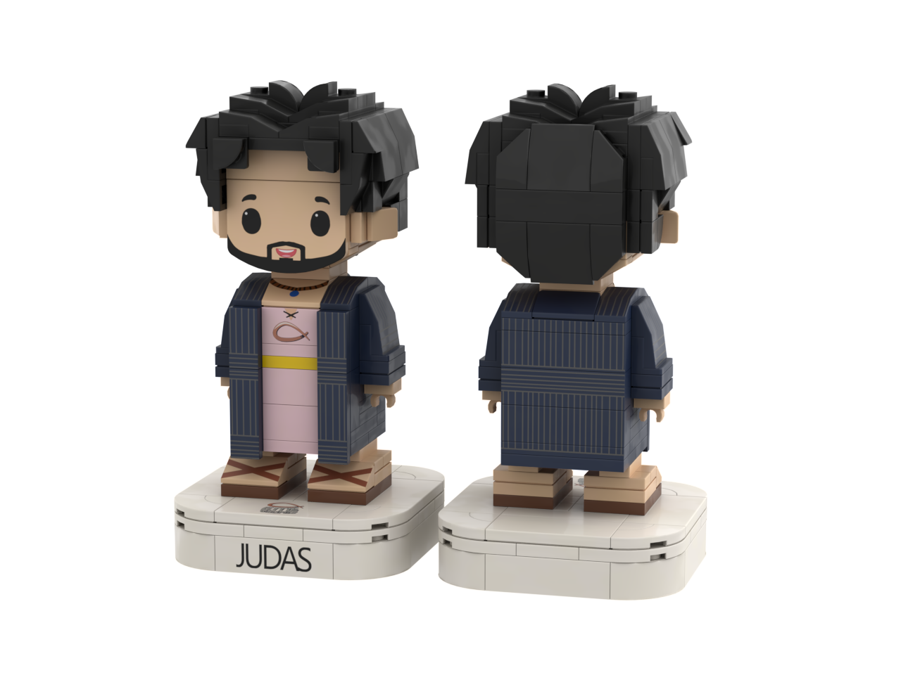 Custom Religious Community Brick Figures Set – Personalized Mini Character Building Blocks for Cultural Events & Collectible Gifts