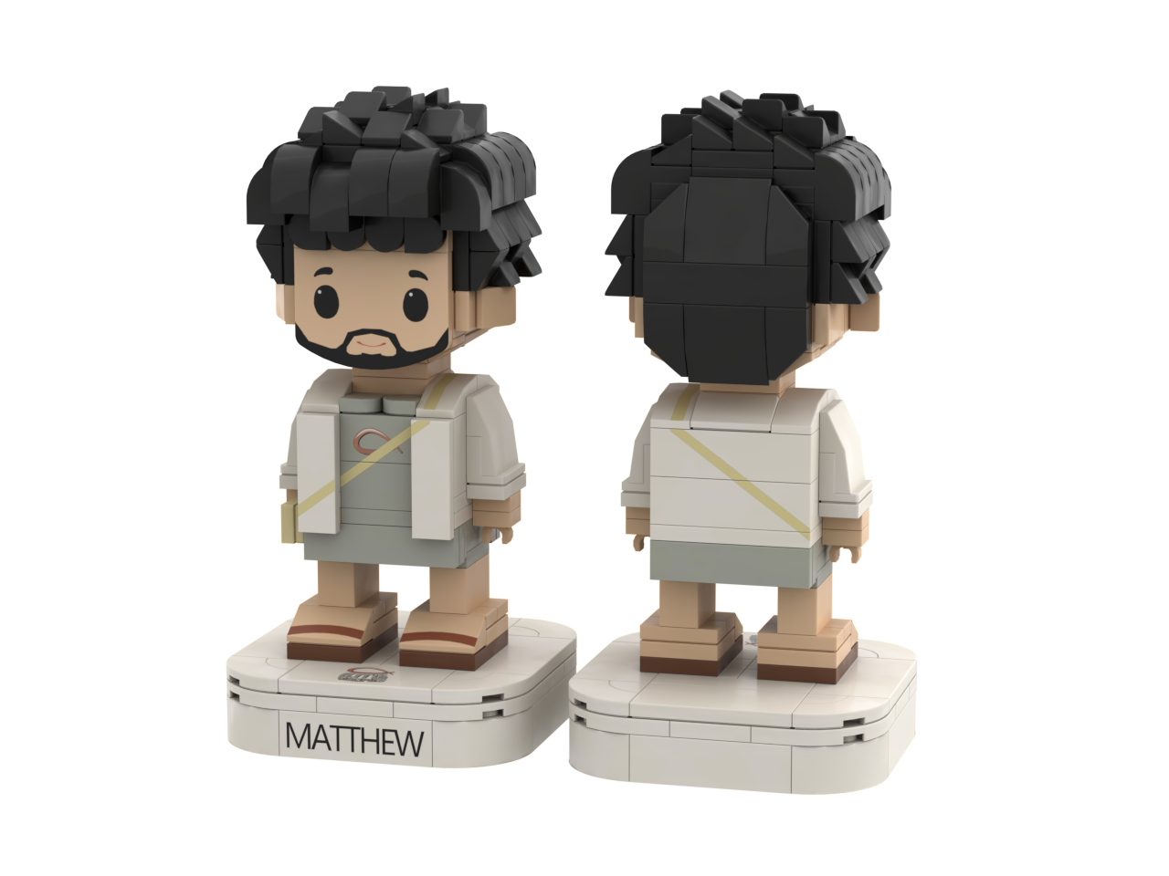 Custom Religious Community Brick Figures Set – Personalized Mini Character Building Blocks for Cultural Events & Collectible Gifts