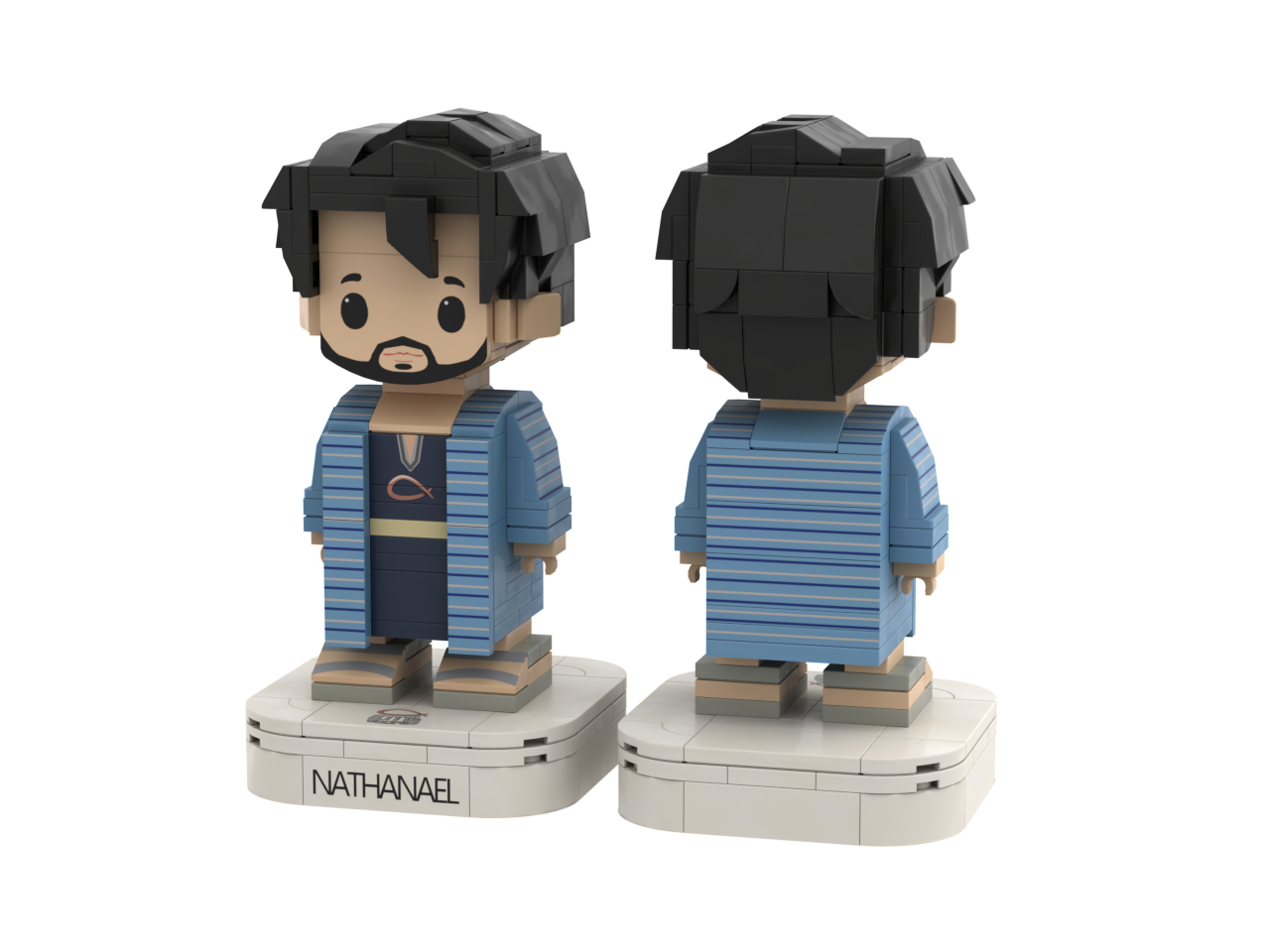 Custom Religious Community Brick Figures Set – Personalized Mini Character Building Blocks for Cultural Events & Collectible Gifts