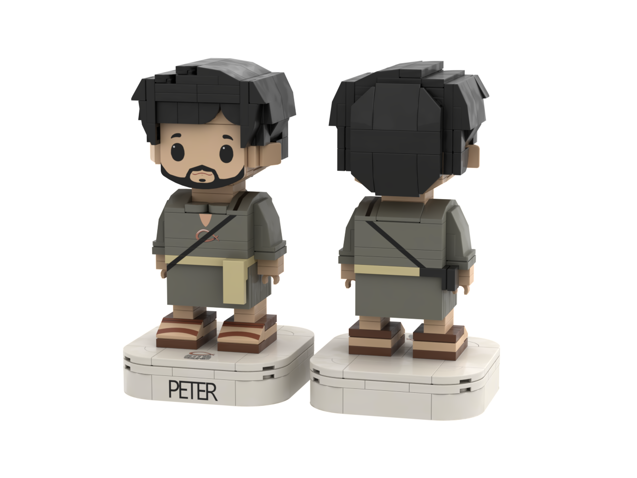 Custom Religious Community Brick Figures Set – Personalized Mini Character Building Blocks for Cultural Events & Collectible Gifts