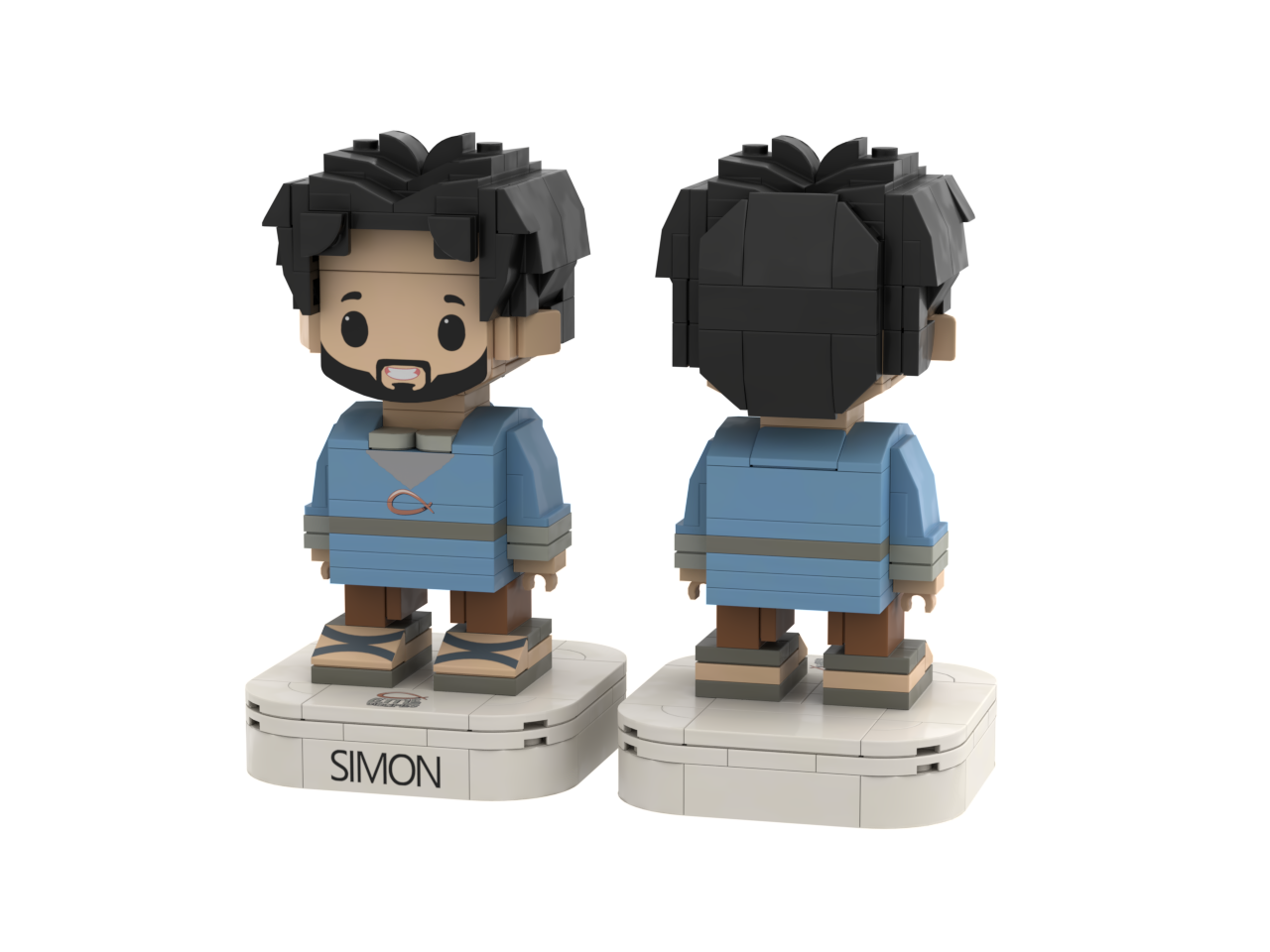 Custom Religious Community Brick Figures Set – Personalized Mini Character Building Blocks for Cultural Events & Collectible Gifts