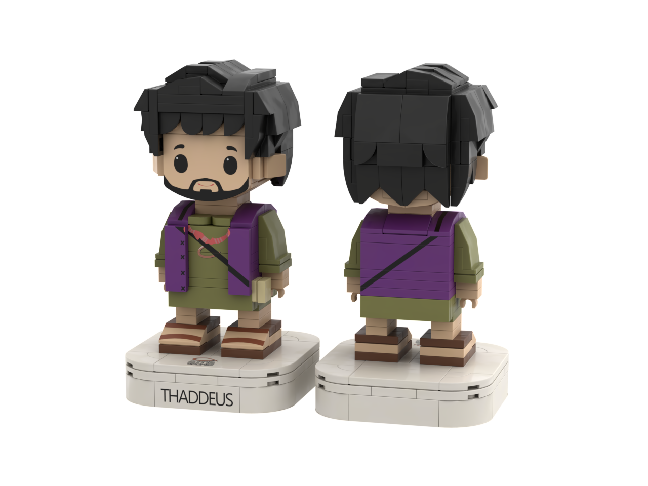 Custom Religious Community Brick Figures Set – Personalized Mini Character Building Blocks for Cultural Events & Collectible Gifts