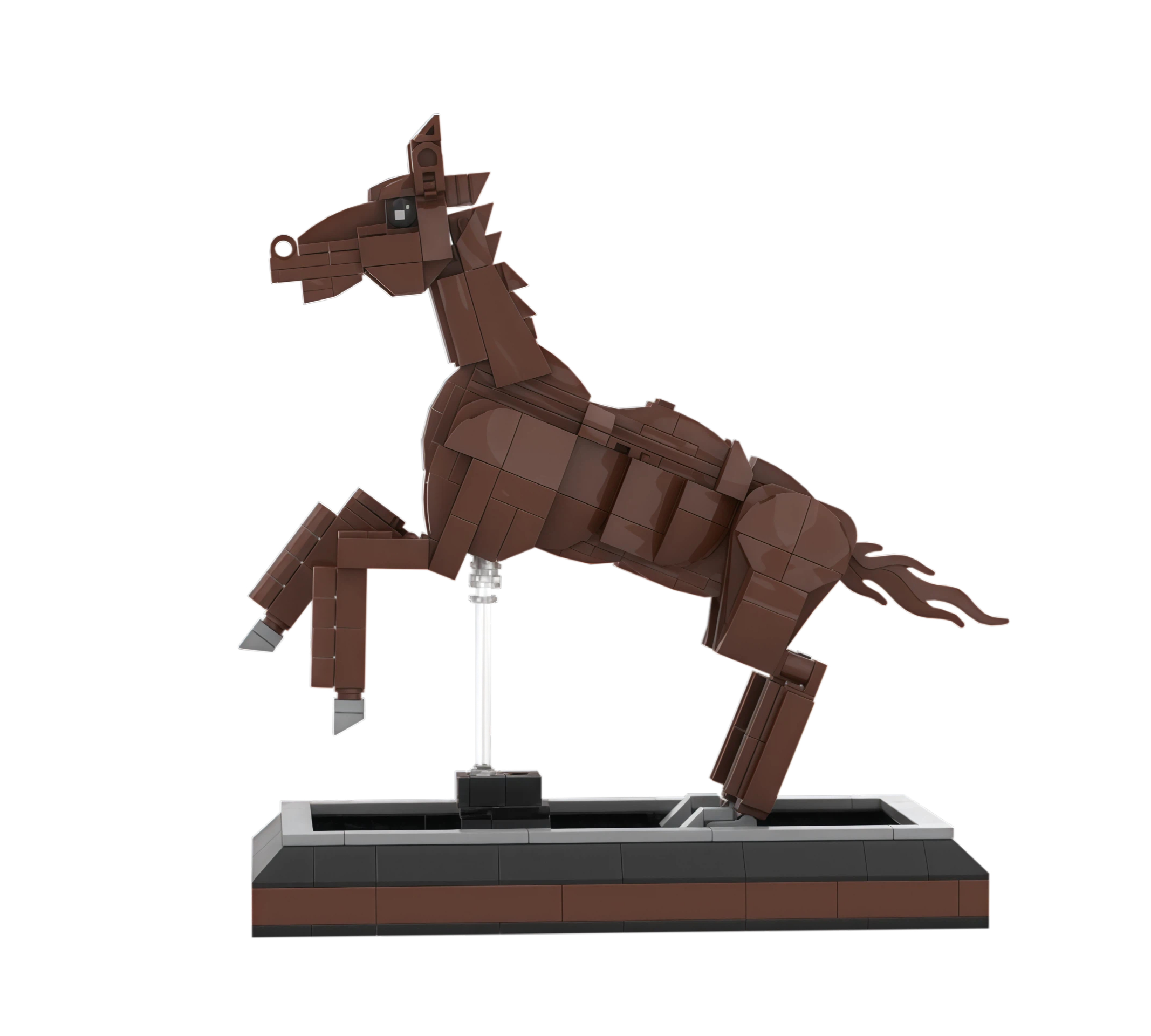 Custom Chinese Zodiac Horse Building Block Set | OEM & ODM Brick Animal Model Manufacturer