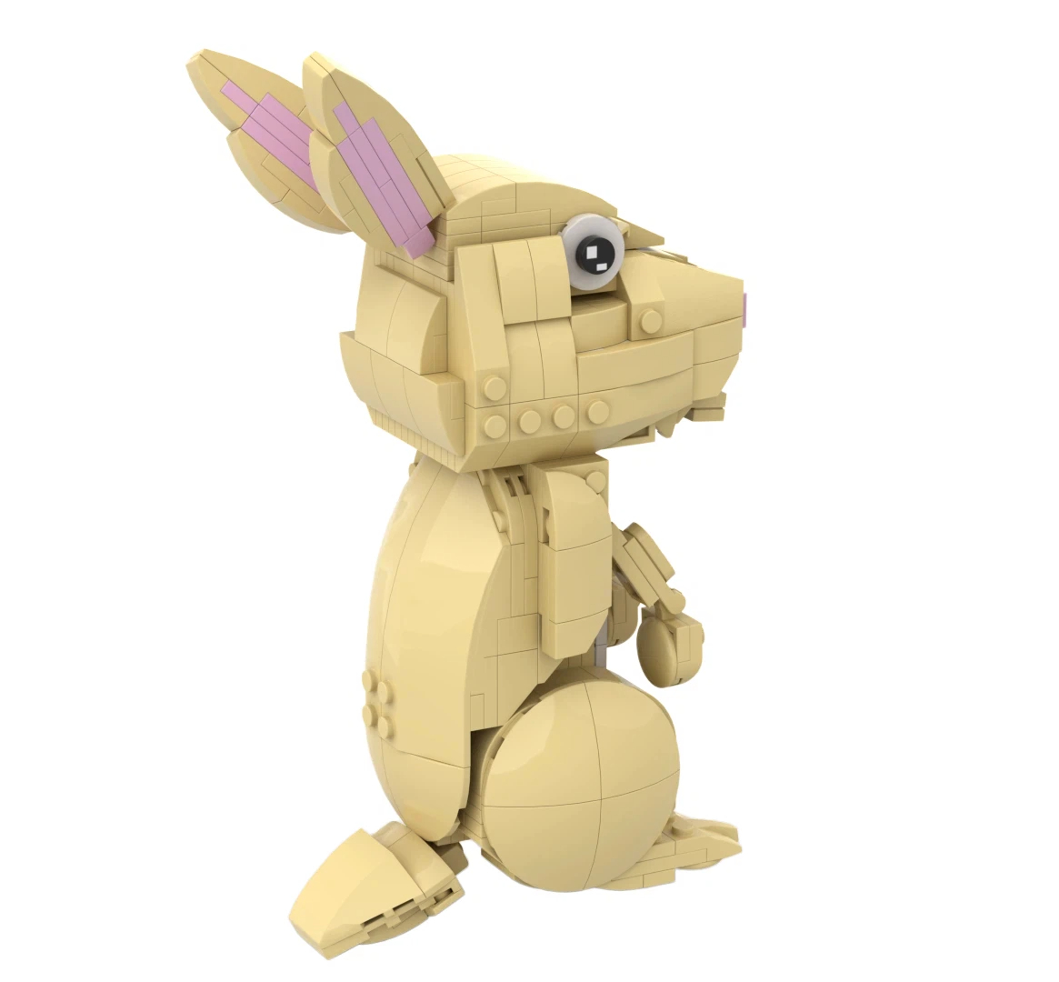 Custom Rabbit Building Block Set | OEM & ODM Zodiac Rabbit Brick Model Manufacturer