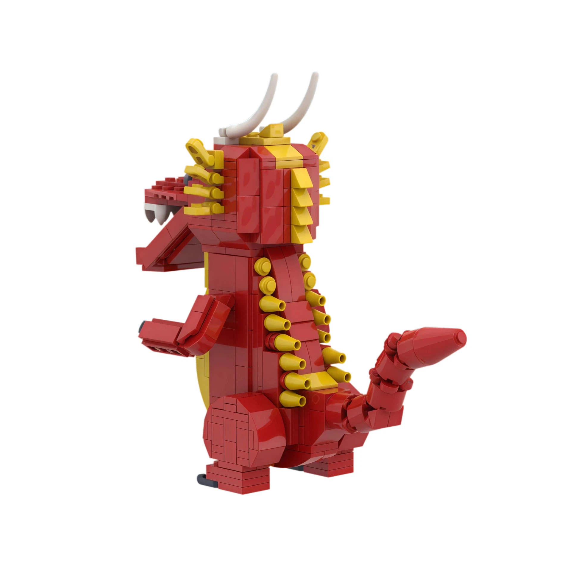 Custom Chinese Zodiac Dragon Building Block Set | OEM Dragon Brick Model Manufacturer | Cultural Collectible Building Blocks