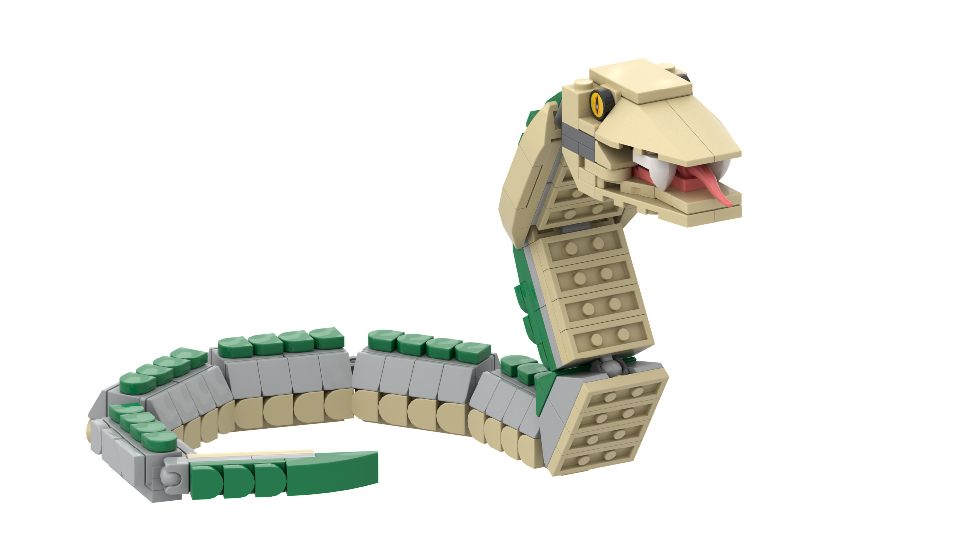 Custom Chinese Zodiac Snake Building Block Set | OEM Snake Brick Model Manufacturer | Cultural Animal Building Blocks