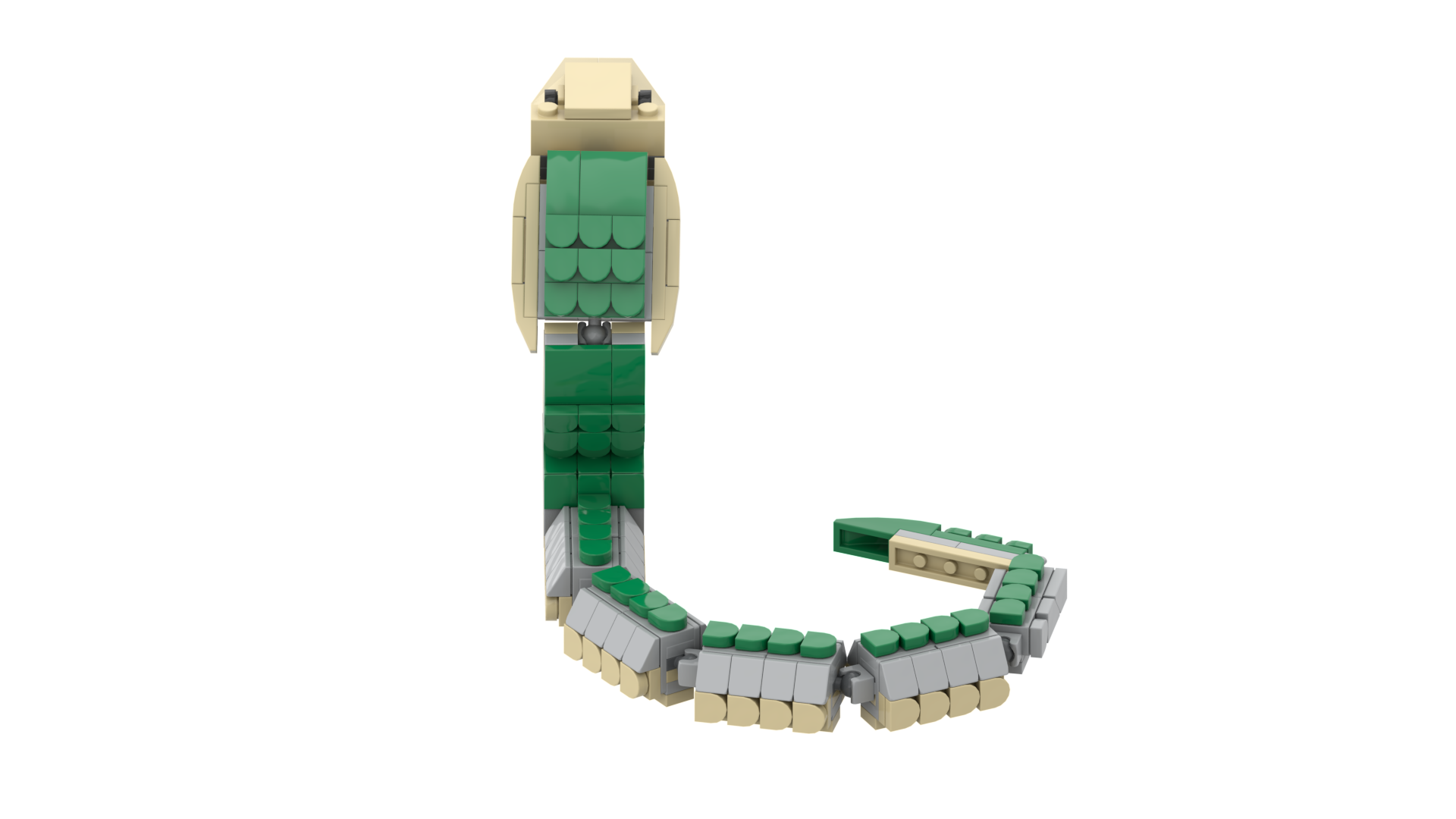 Custom Chinese Zodiac Snake Building Block Set | OEM Snake Brick Model Manufacturer | Cultural Animal Building Blocks