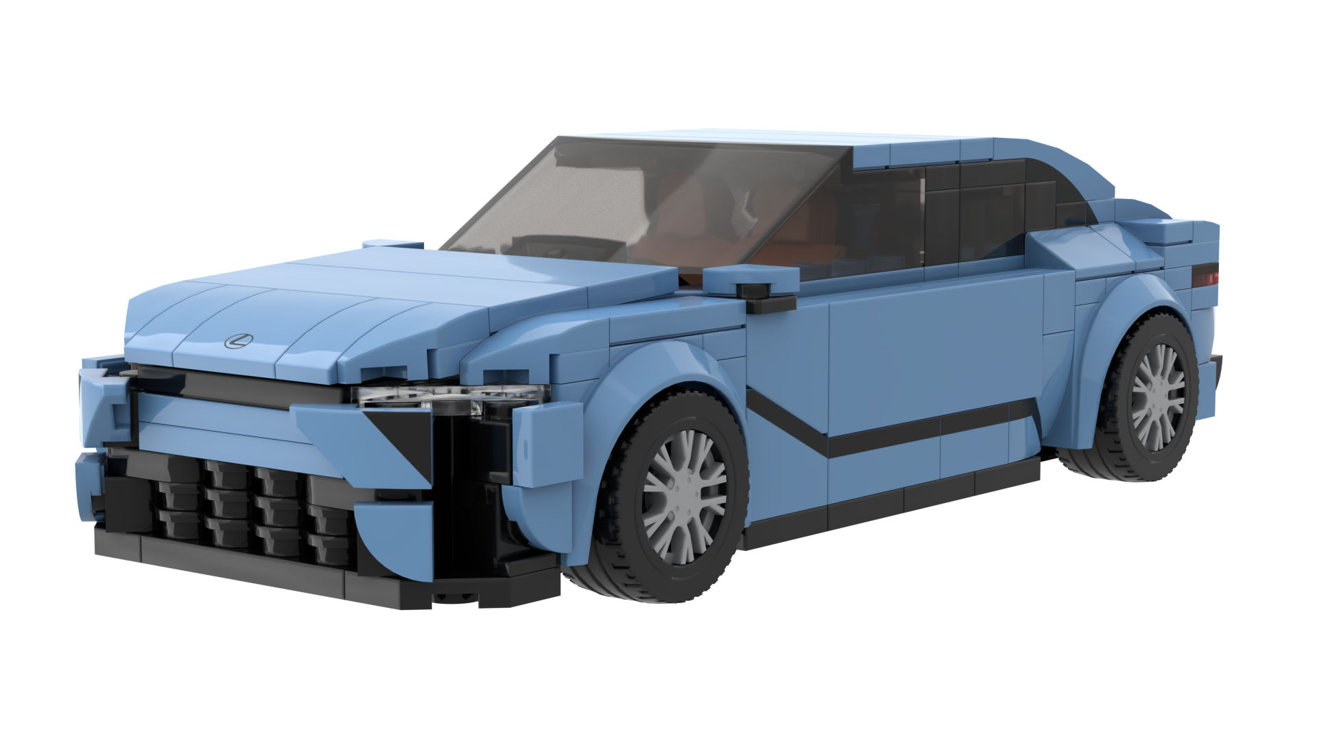 Custom Lexus Series Car Building Block Set – Premium Automotive Collectible & Brand Promotional Gift (382 PCS)