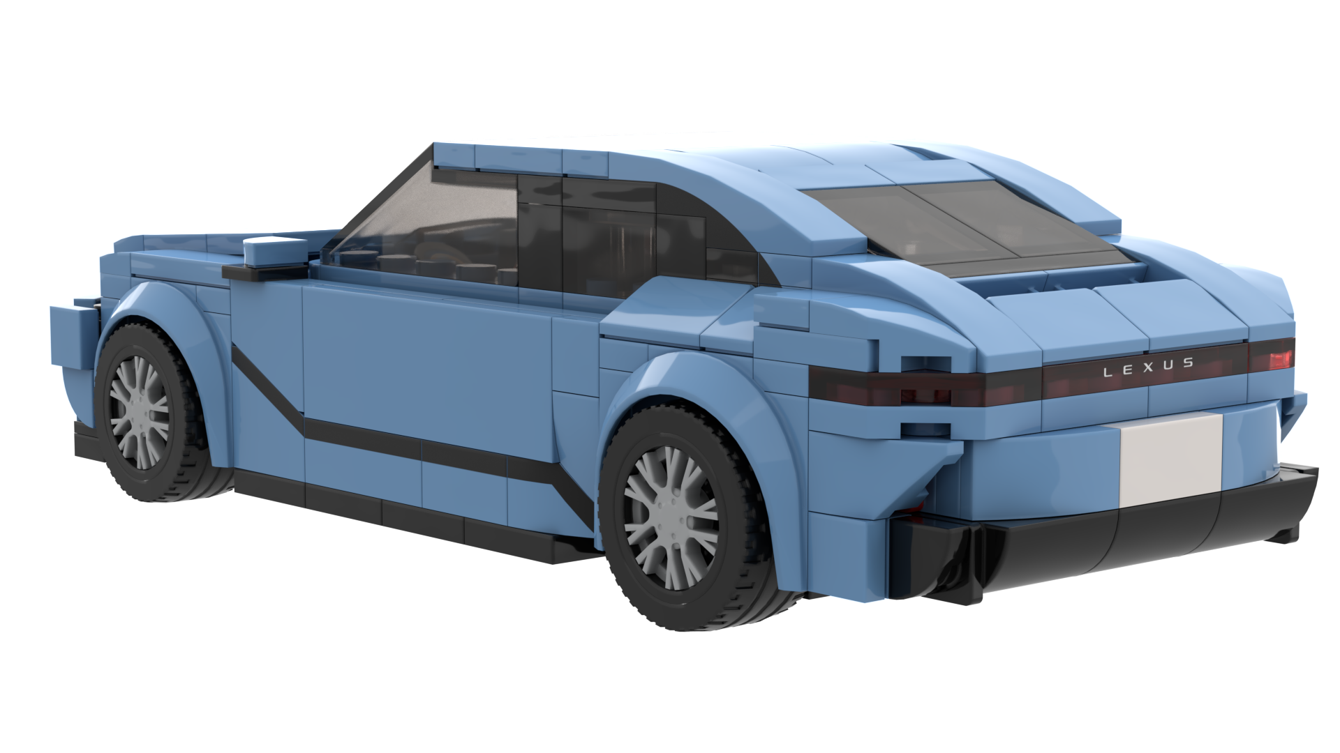 Custom Lexus Series Car Building Block Set – Premium Automotive Collectible & Brand Promotional Gift (382 PCS)