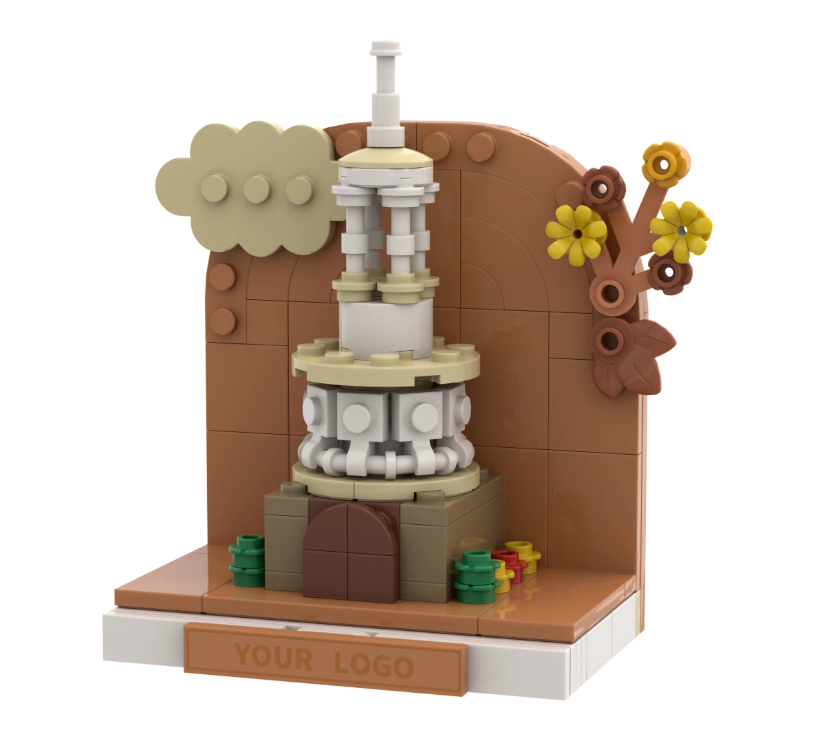 Custom Architectural Landmark Building Block Fridge Magnet | Premium Cultural Souvenirs