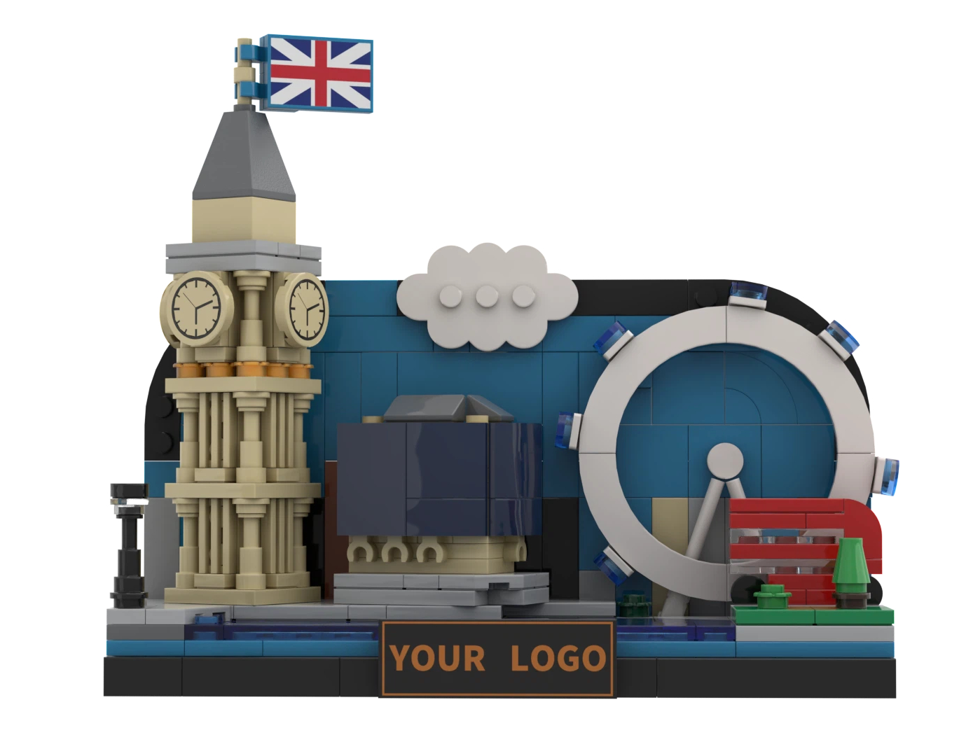 Global Landmark Building Block Fridge Magnet Series | Iconic City Souvenirs Collection