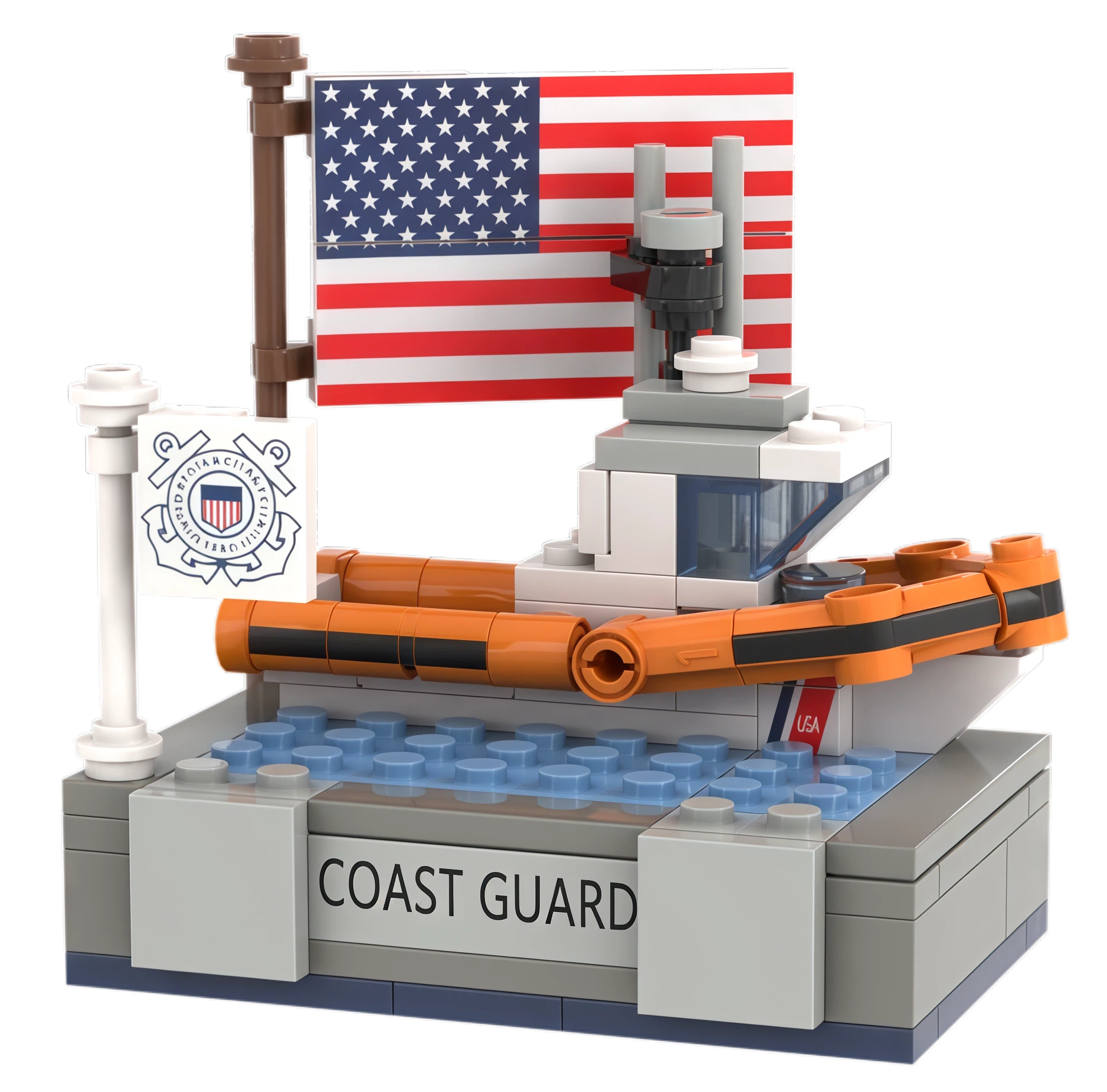 Custom Military Vehicle Building Block Set – Veteran Commemorative Collection