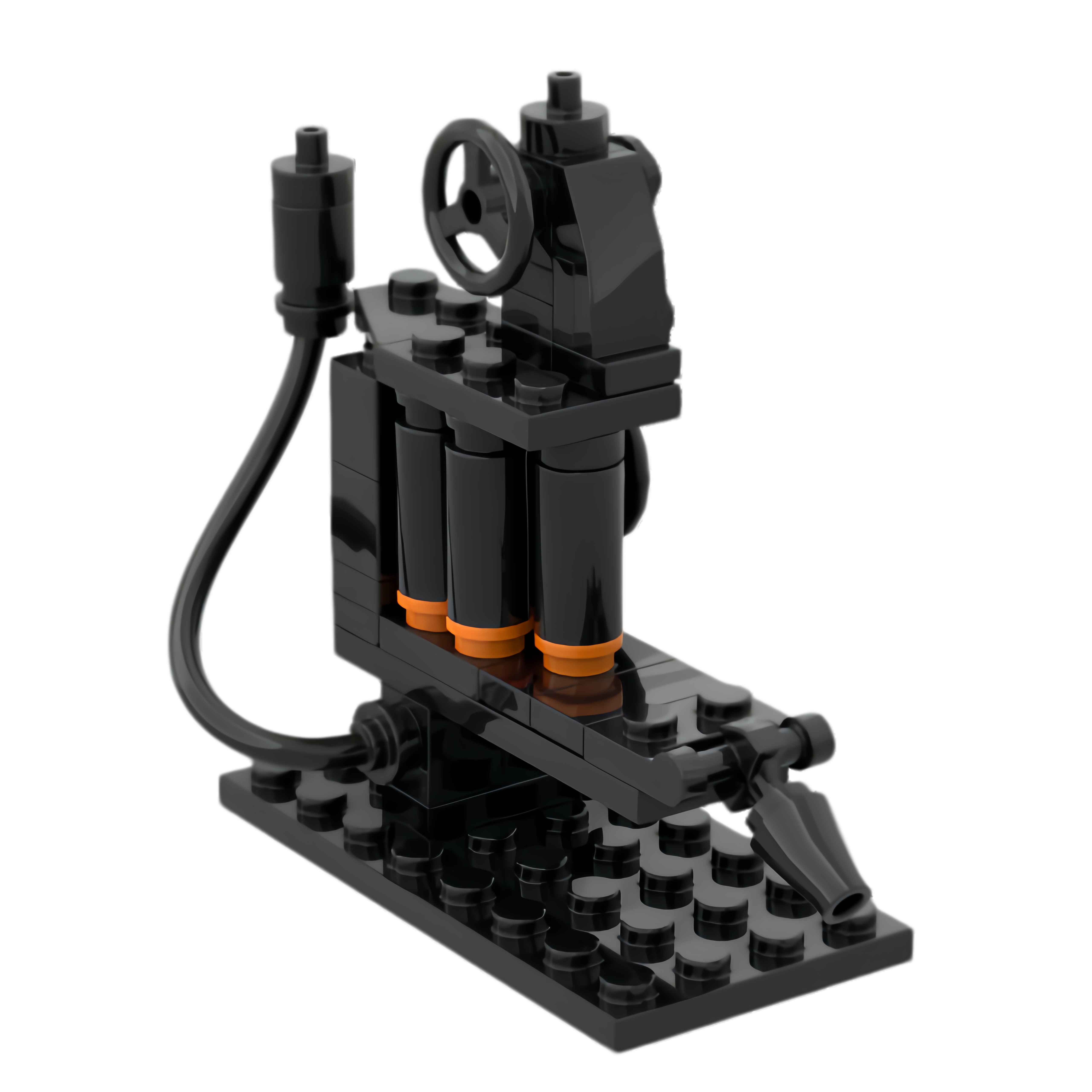 Custom Tattoo Machine Building Block Set – Mini Mechanical Model Collection