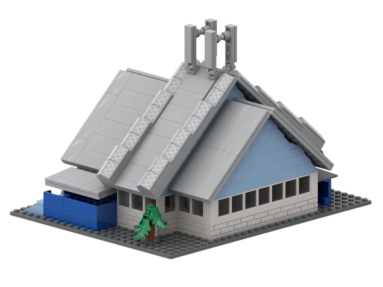 Custom Malaysia Cultural Art Center Building Block Set – Architectural Replica Model for Cultural Promotion & Souvenir Collection