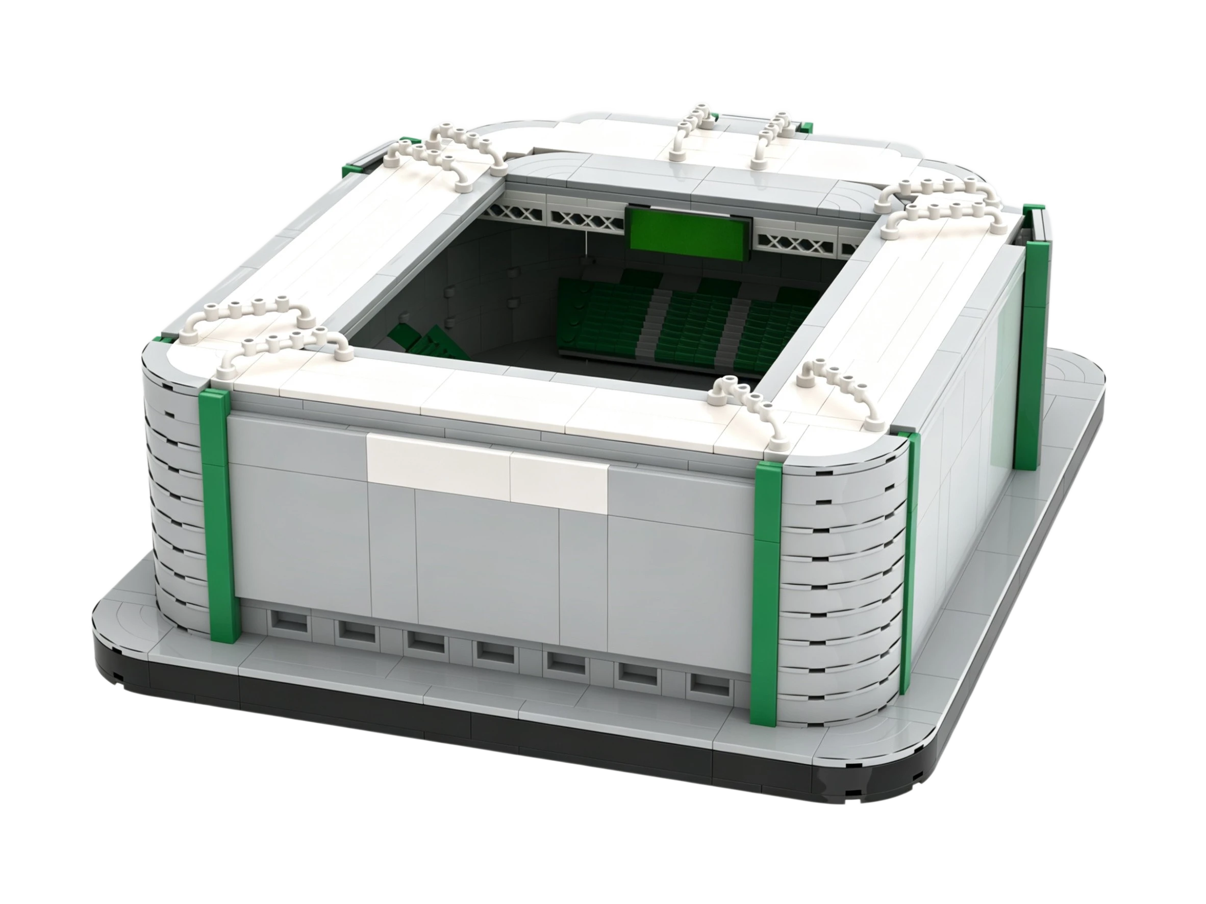 Custom Allianz Parque Stadium Building Block Set – Transforming an Iconic Football Venue into a Premium Collectible