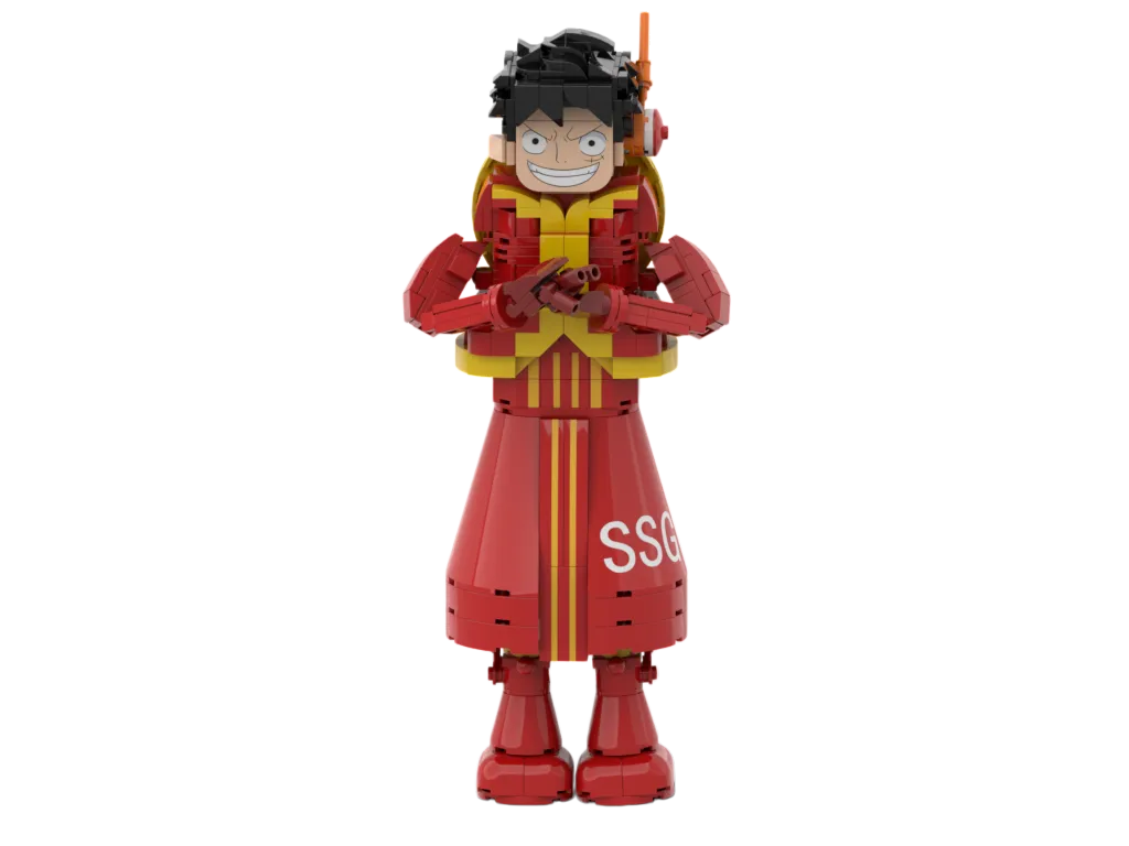 Custom Anime Character Building Block Figure – Brick Model Collectible for Animation Fans