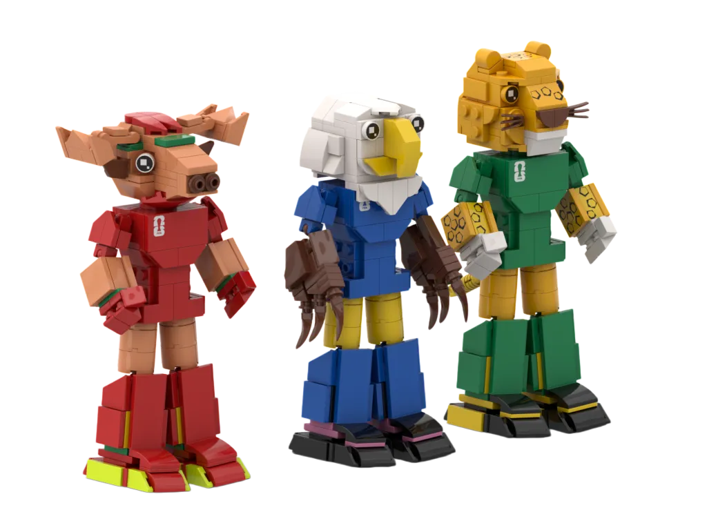 2026 World Cup Mascot Building Block Set – Limited Edition Collector's Trio Model