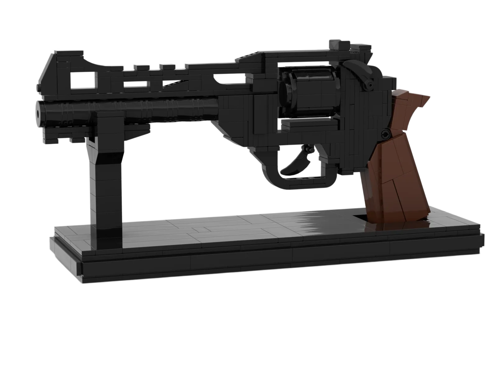 Custom Tactical Pistol Building Block Collection – Gaming Inspired Display Model Series
