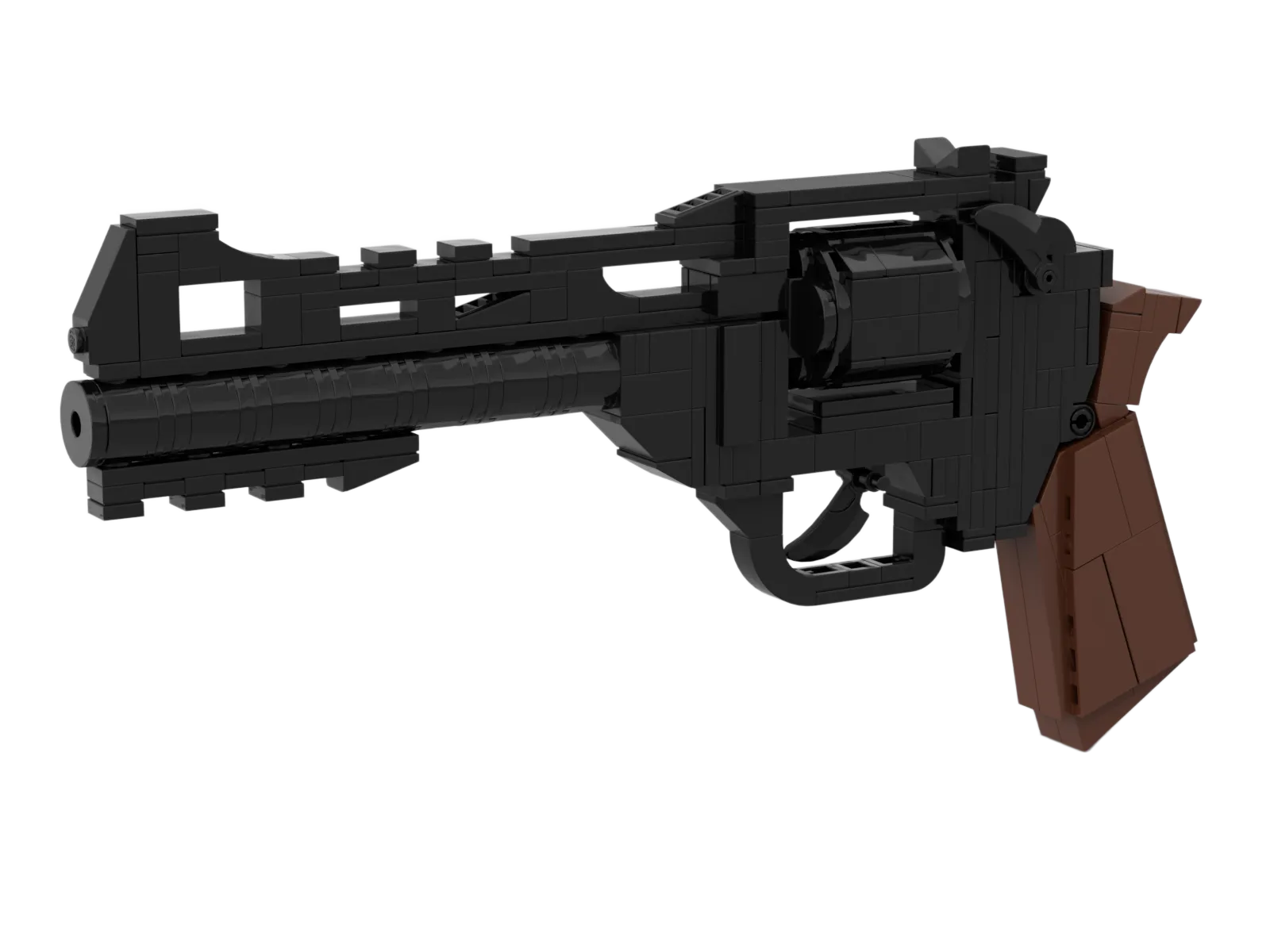 Custom Tactical Pistol Building Block Collection – Gaming Inspired Display Model Series