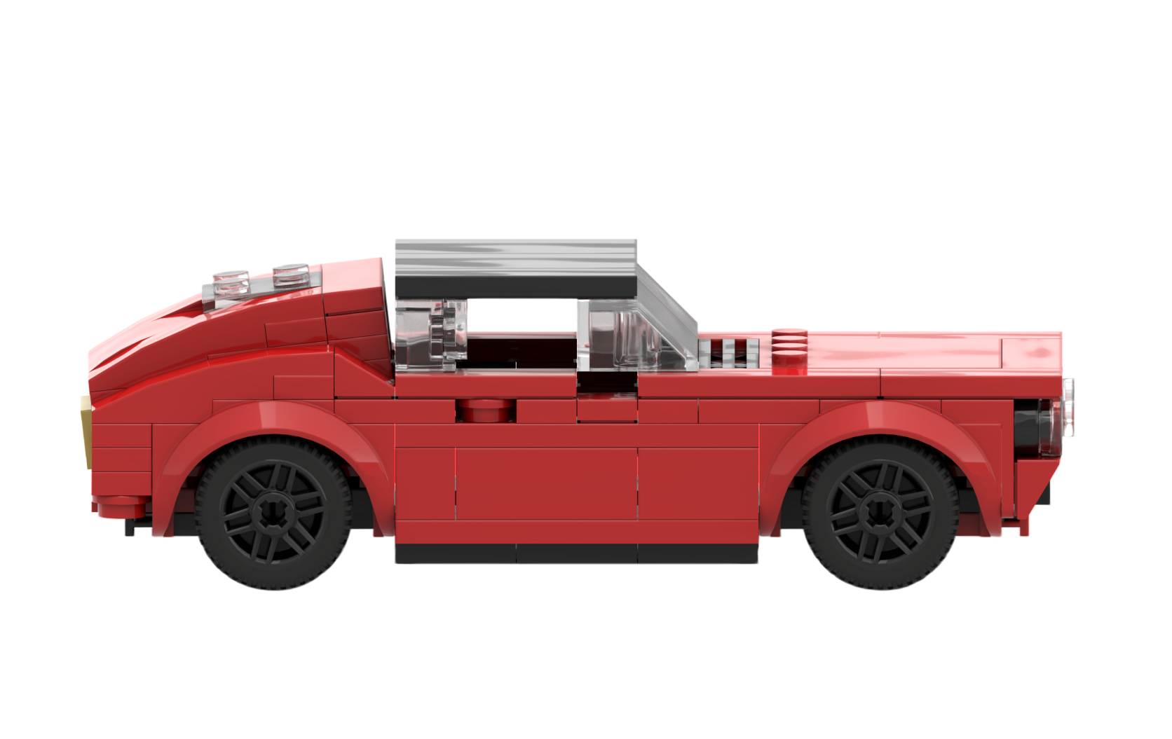 Custom Car Building Block Set – Personalized Vehicle Brick Model