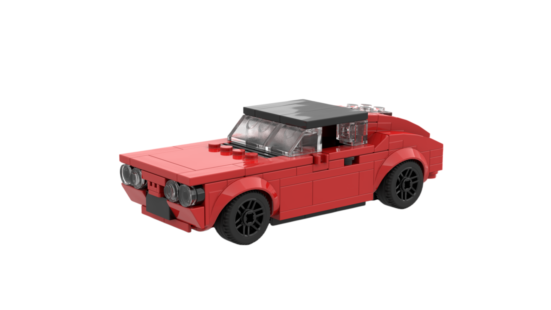 Custom Car Building Block Set – Personalized Vehicle Brick Model