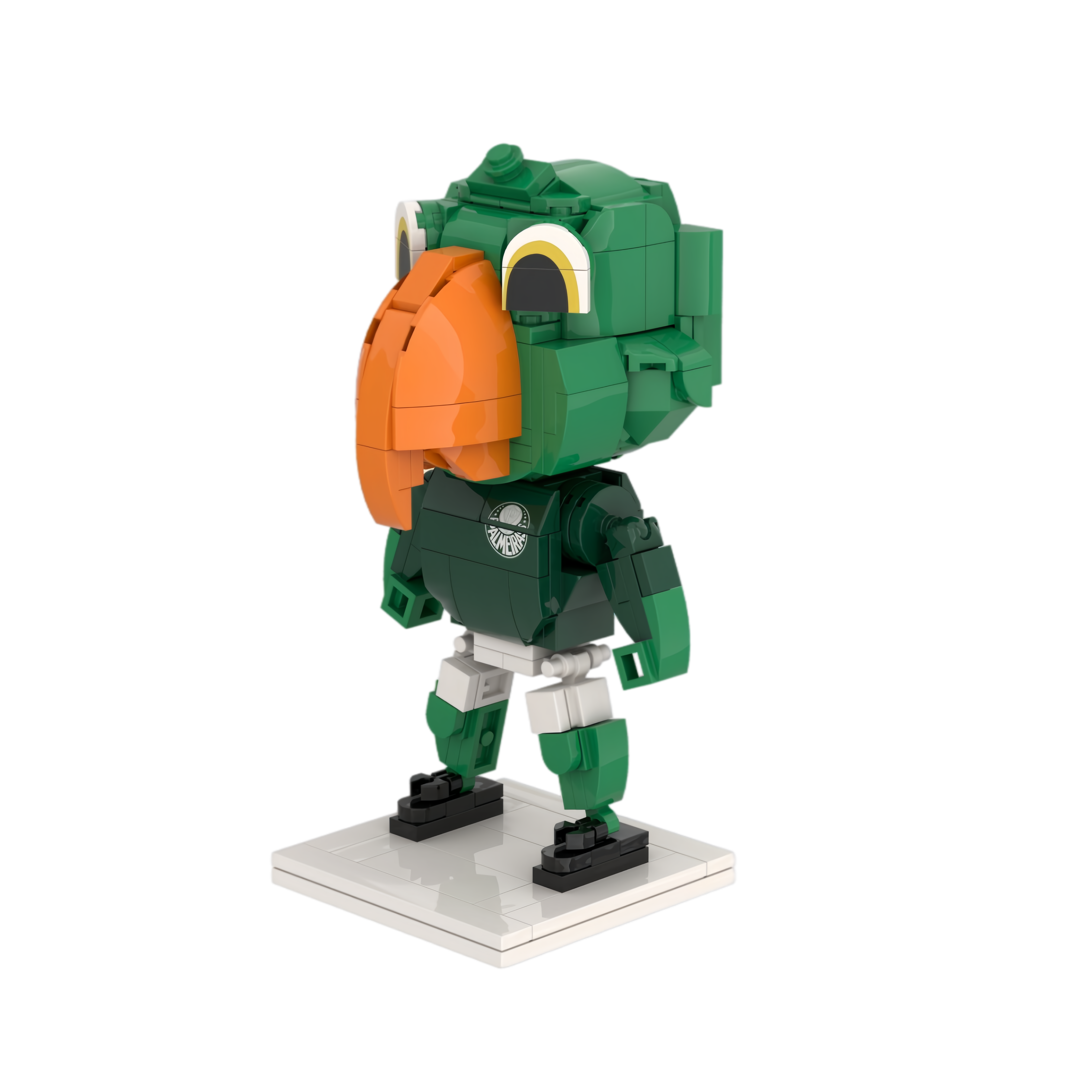 Custom Building Block Gifts – Cute Parrot Model Custom Brick Gifts for Corporate & Promotional Use