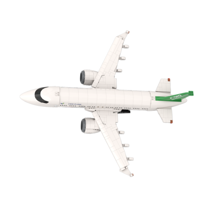 Custom Airplane Building Block Gifts – Passenger Aircraft Brick Model